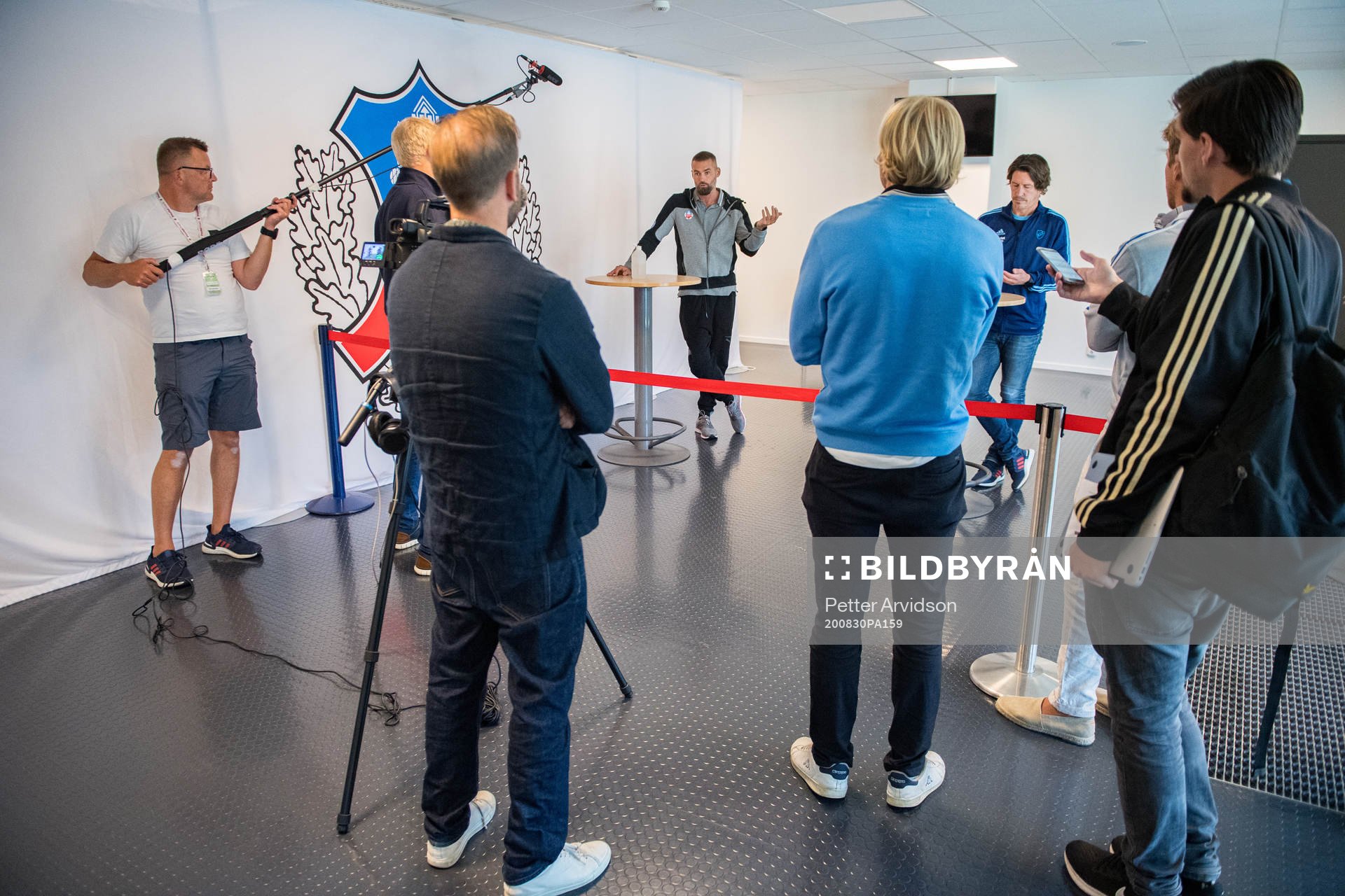 Helsingborgs tränare Olof Mellberg och Djurgårdens