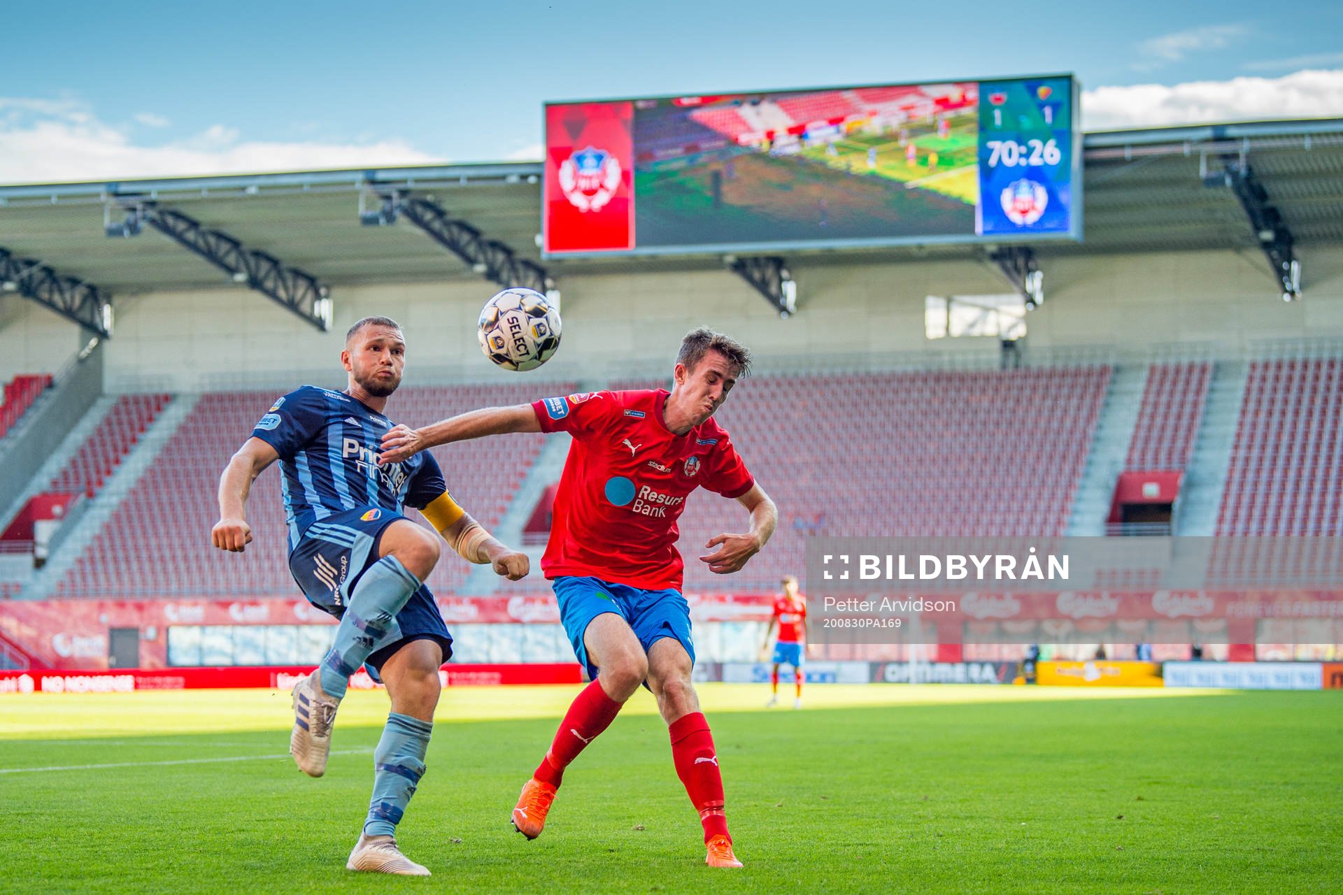 Djurgårdens Jesper Karlström och Helsingborgs Adam