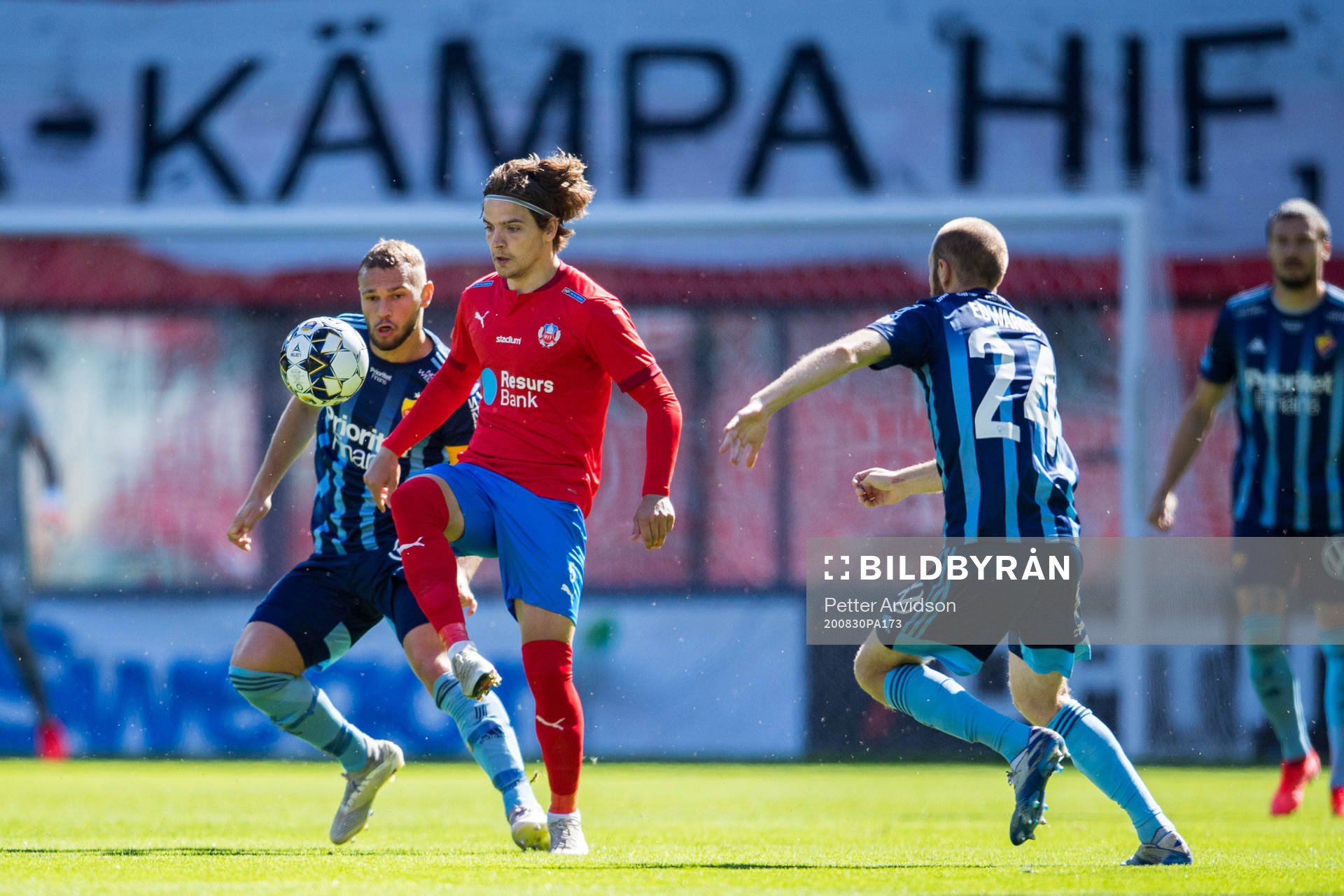 Helsingborgs Brandur Hendriksson och Djurgårdens Jesper