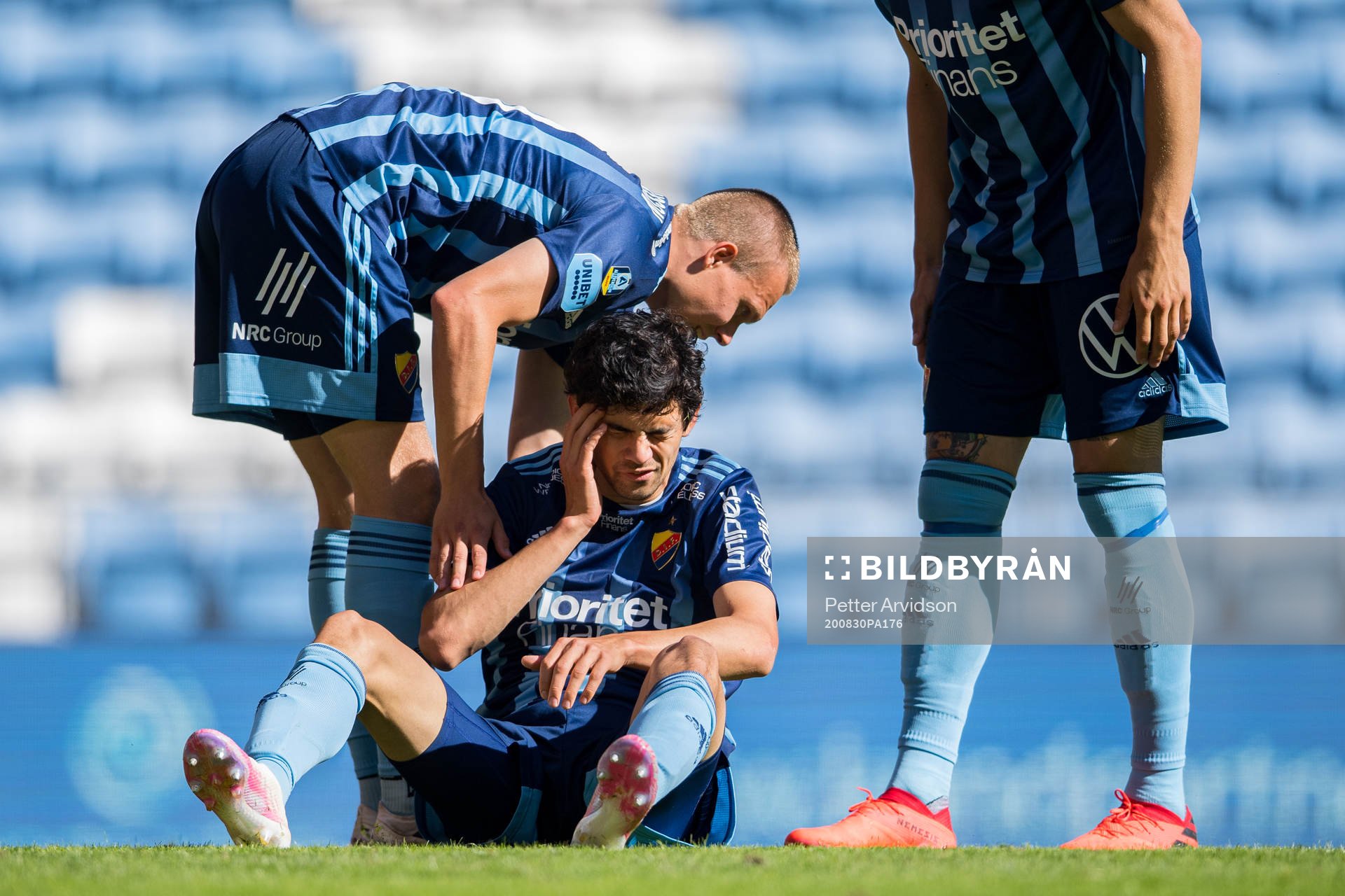 Djurgårdens Jesper Nyholm har ont