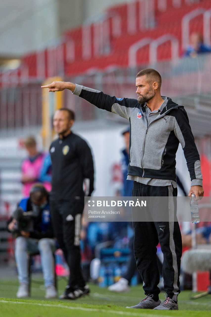 Helsingborgs tränare Olof Mellberg