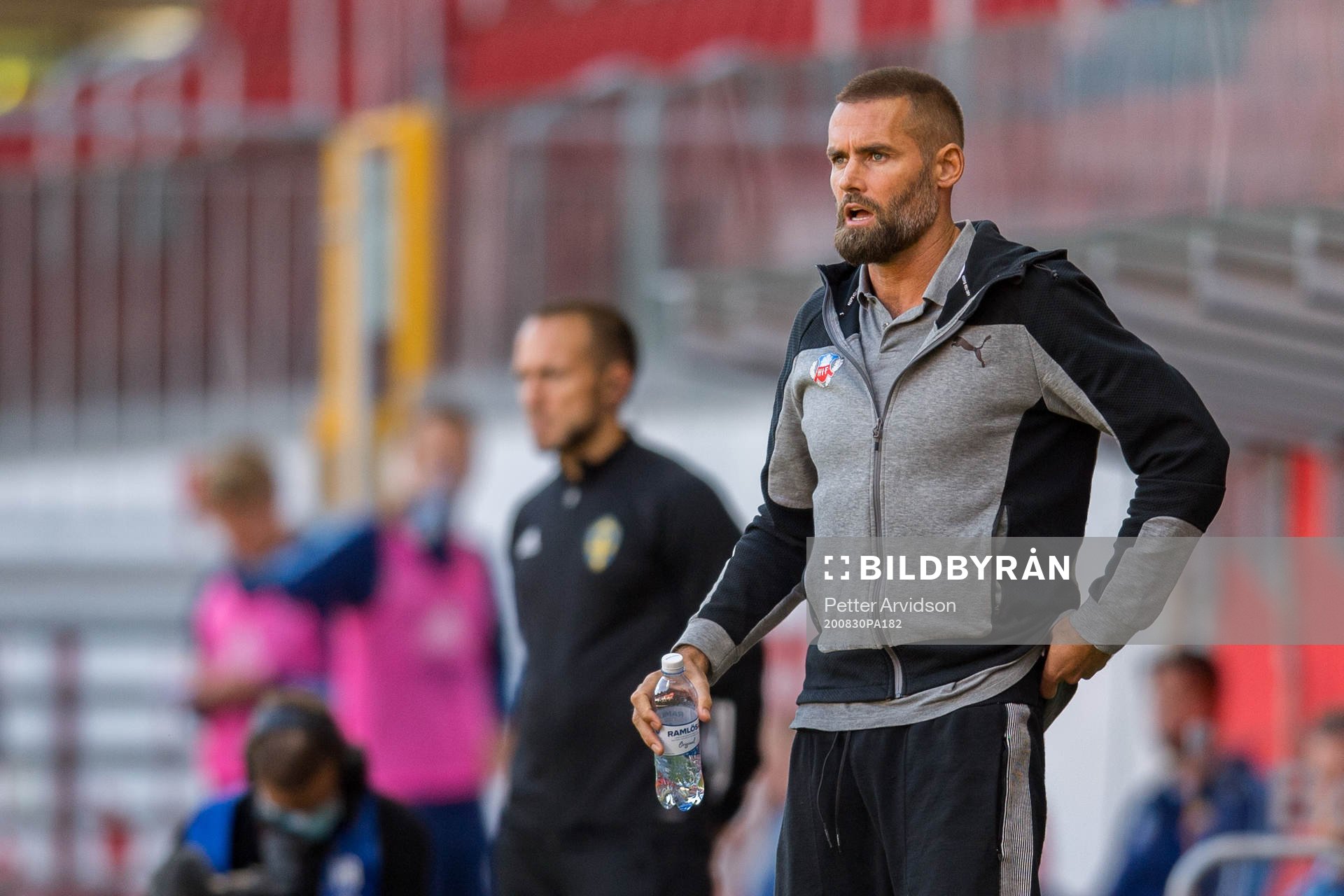 Helsingborgs tränare Olof Mellberg