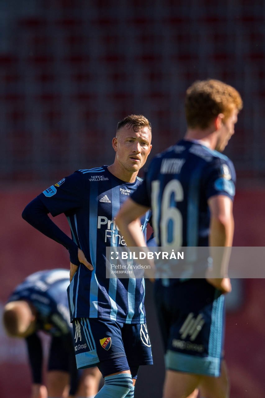 Djurgårdens Fredrik Ulvestad deppar