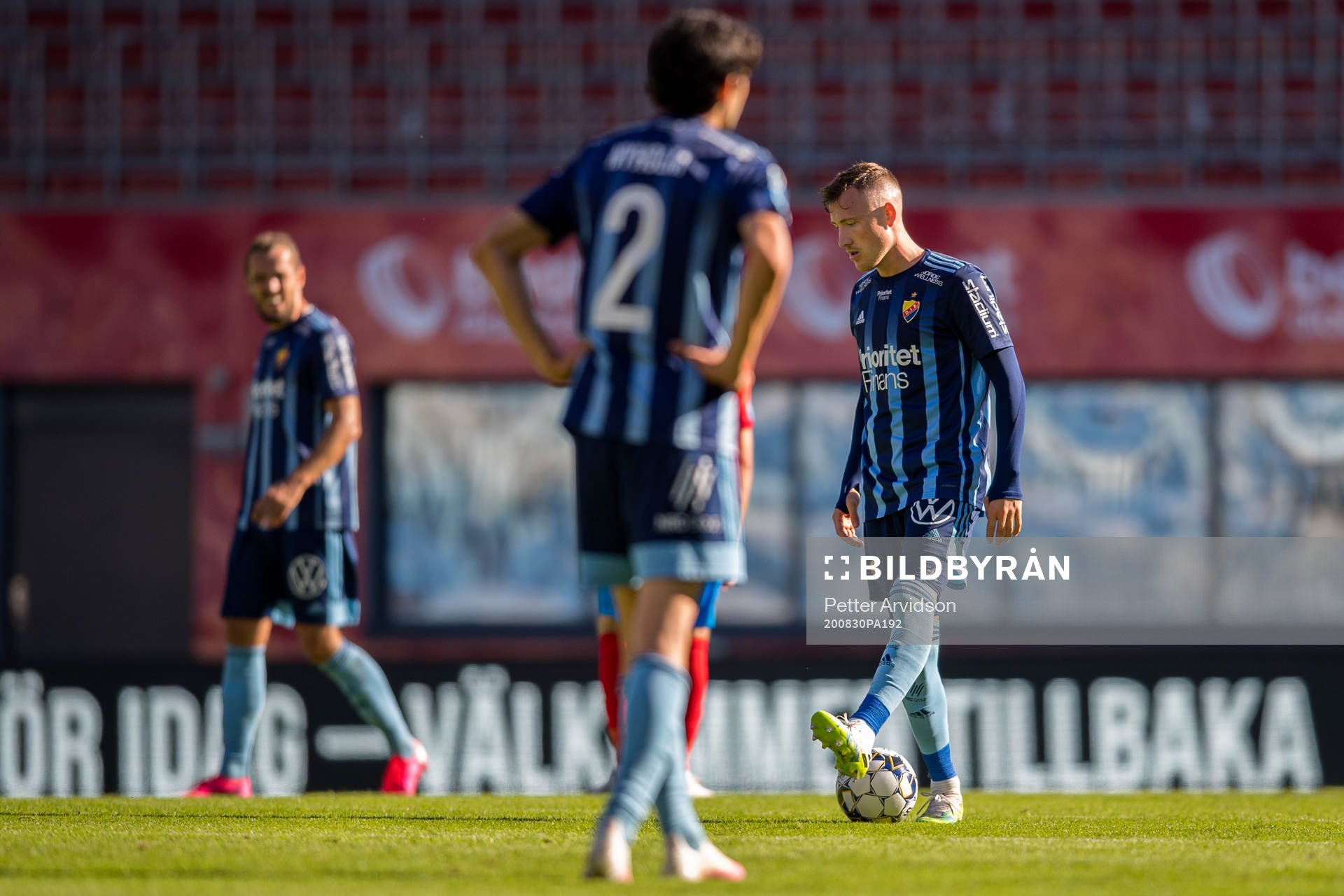 Djurgårdens Fredrik Ulvestad deppar