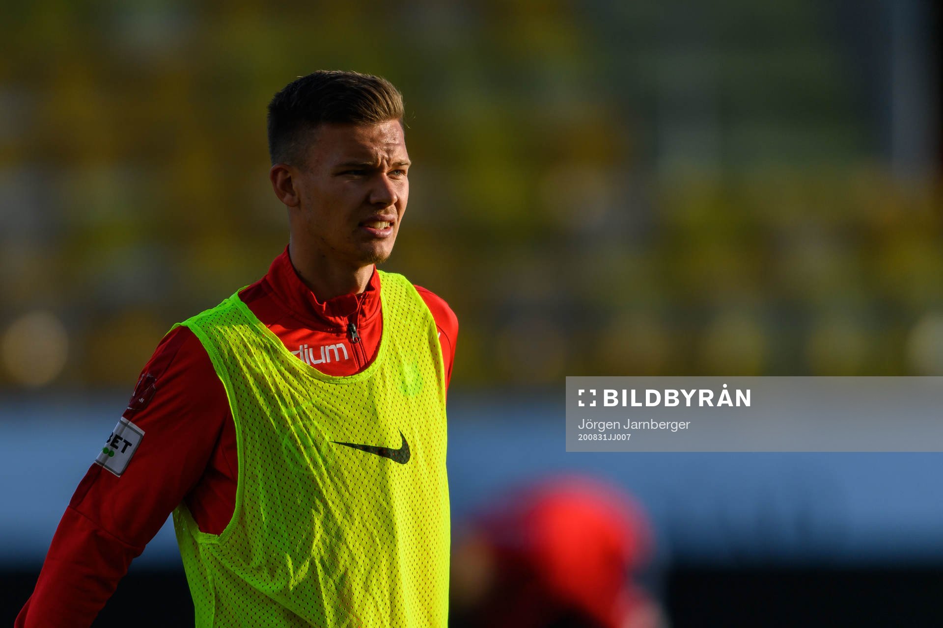 Örgrytes Arvid Brorsson värmer upp