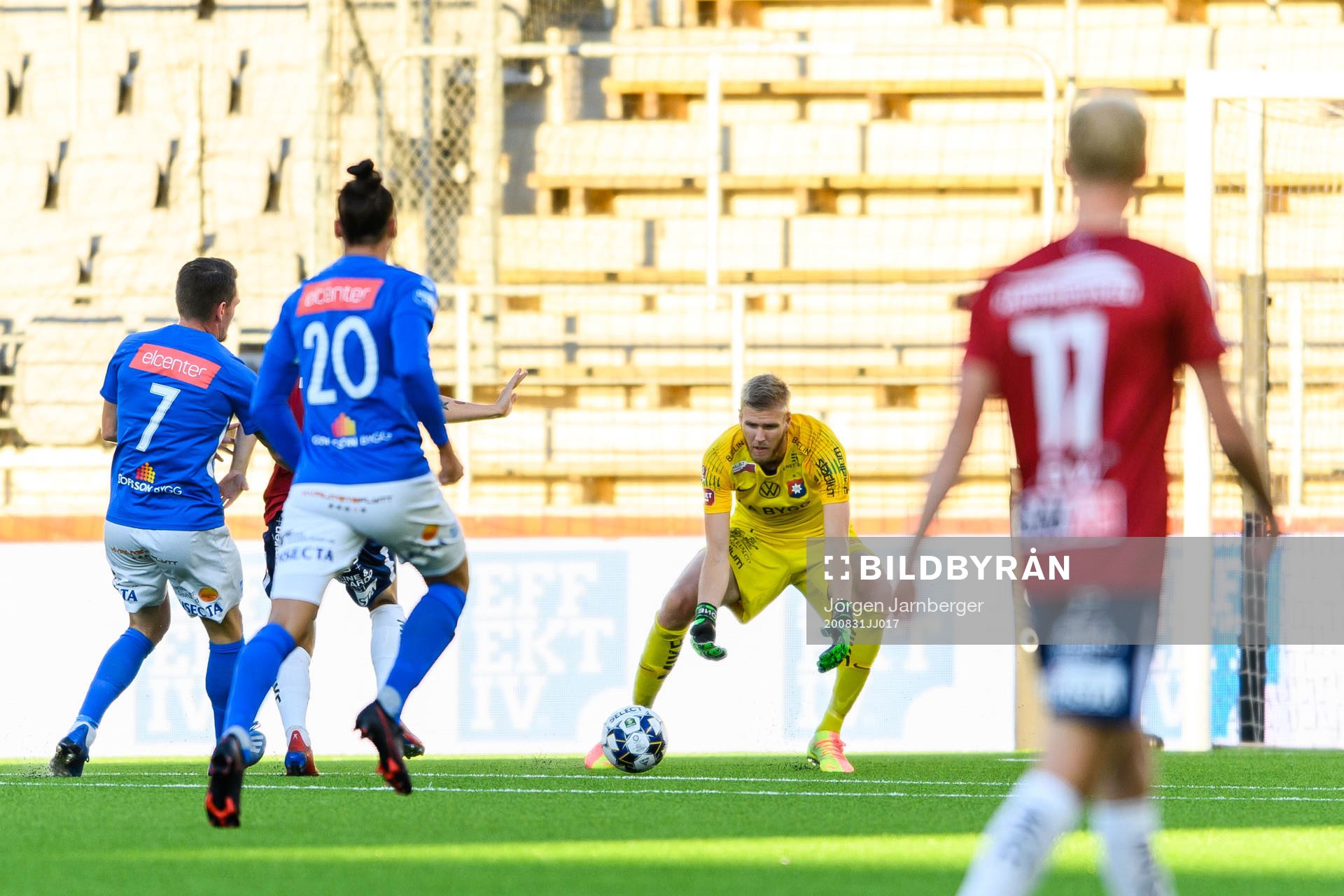Örgrytes målvakt Fredrik Andersson