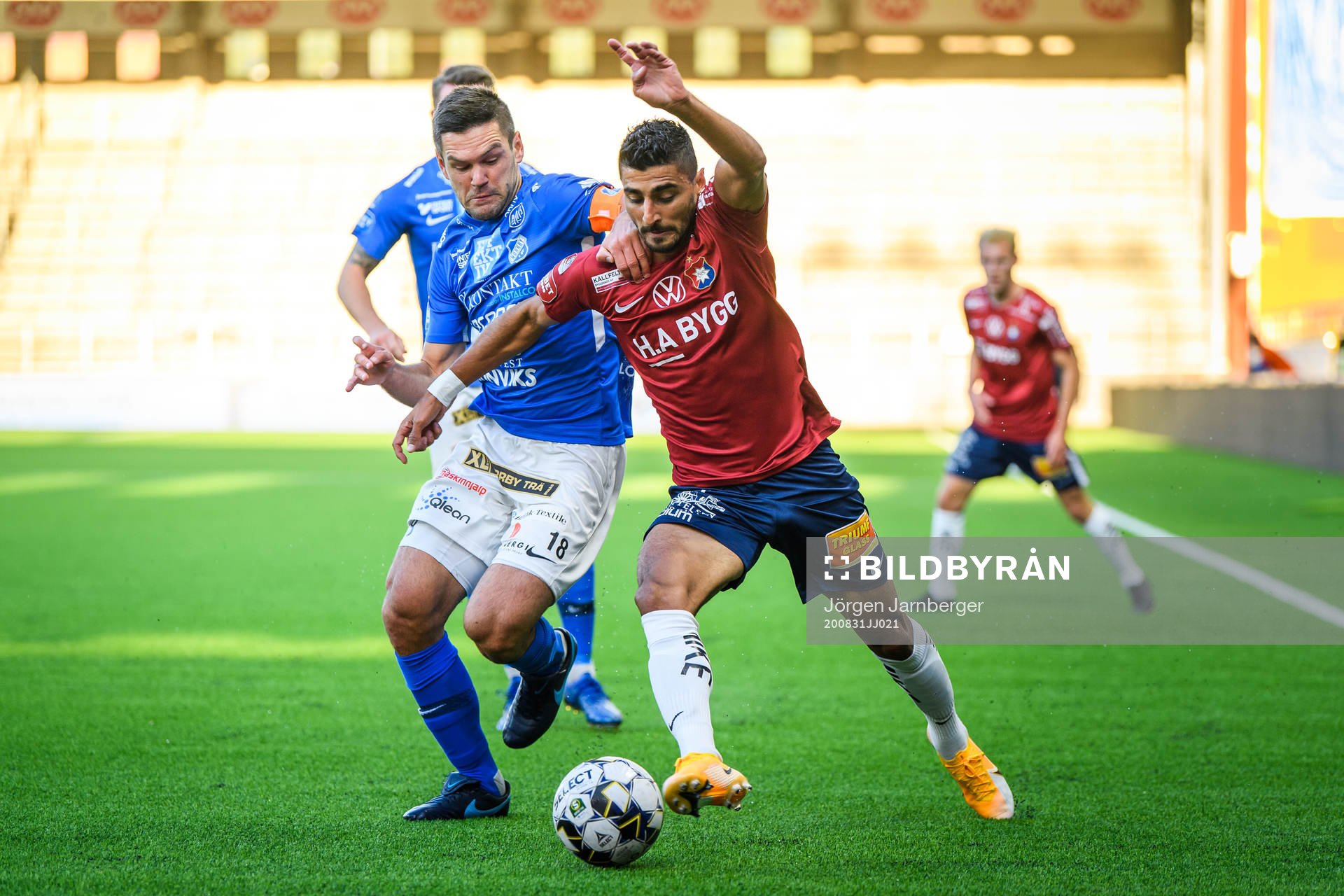 Örgrytes Ailton Jose Almeida och Norrbys Ivo Pekalski