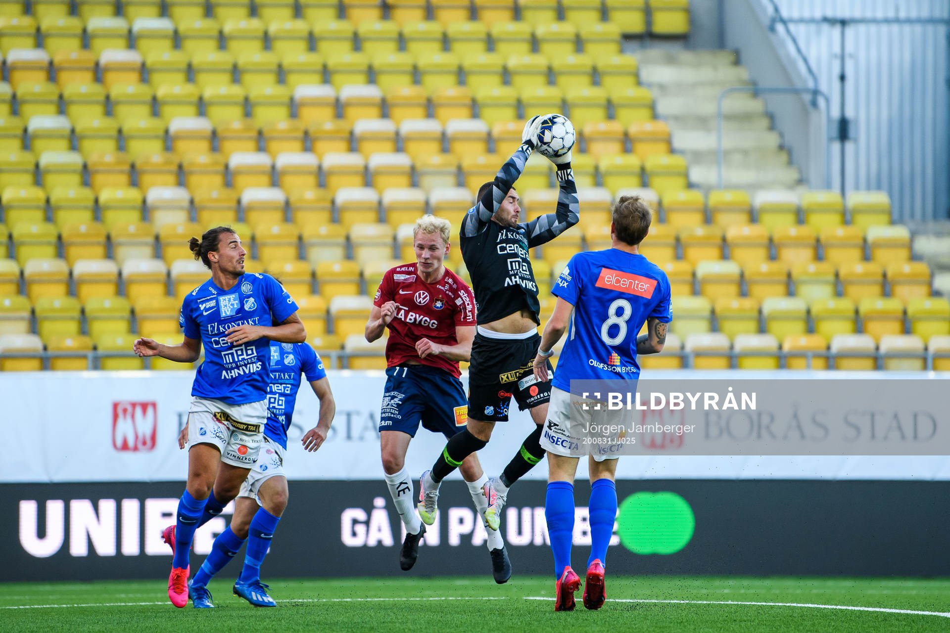 Norrbys målvakt Mergim Krasniqi