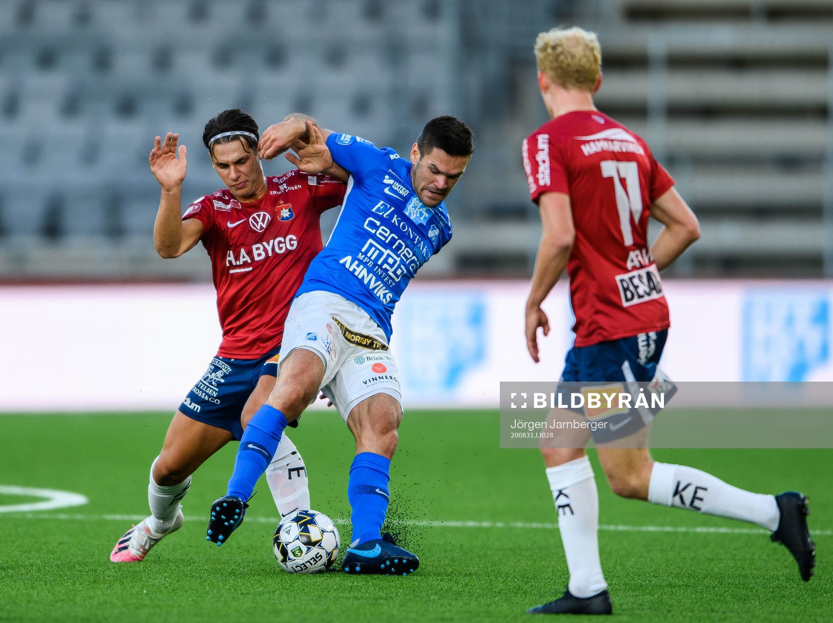 Örgrytes Kevin Ackermann och Norrbys Ivo Pekalski