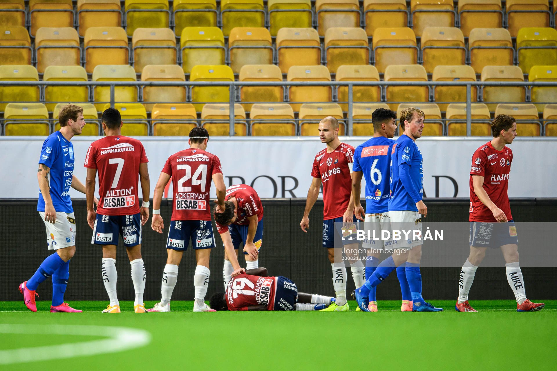 Örgrytes Mohamed Said Adan ses om av lagkamrater