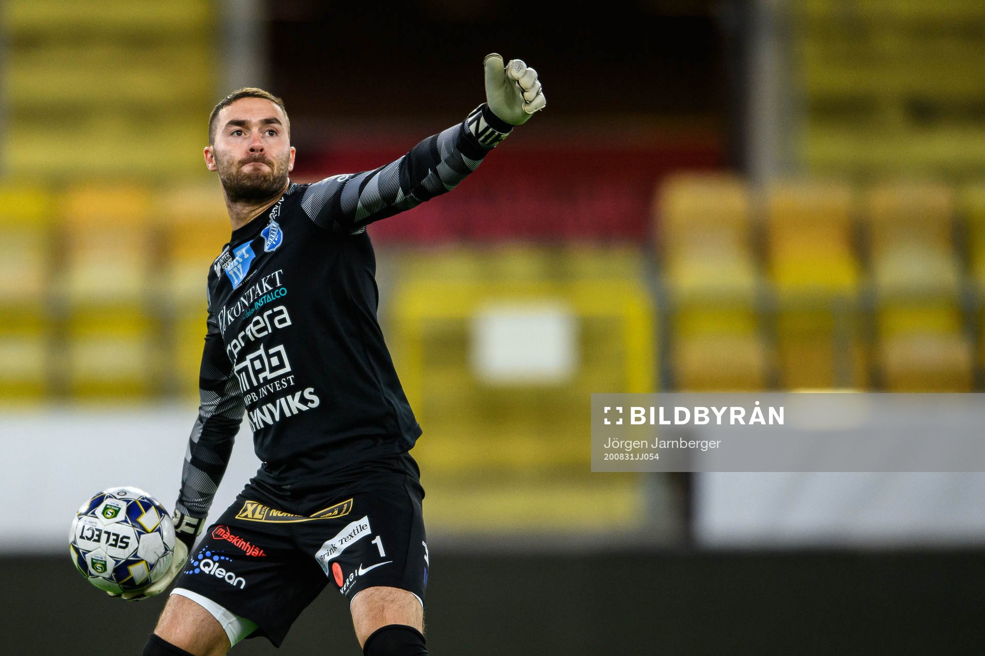 Norrbys målvakt Mergim Krasniqi