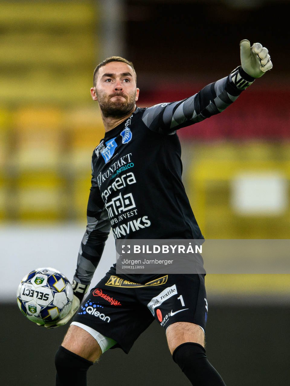 Norrbys målvakt Mergim Krasniqi