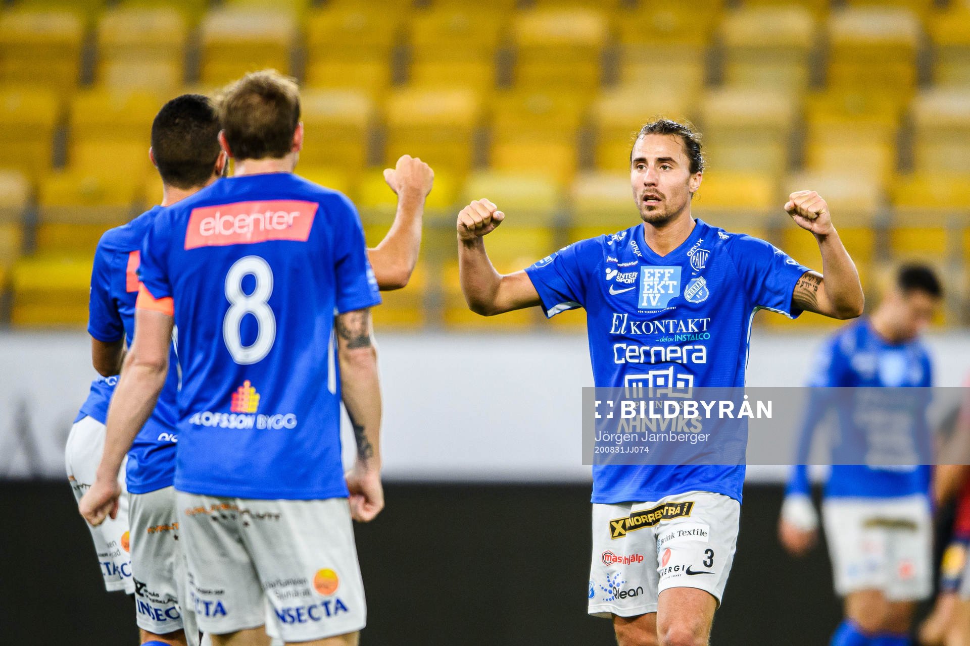 Norrbys Jonathan Azulay jublar