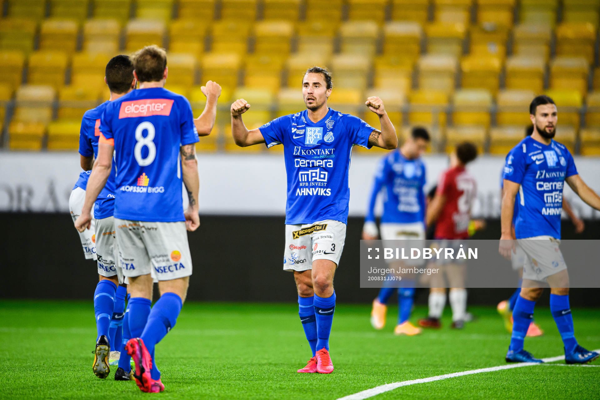 Norrbys Jonathan Azulay jublar