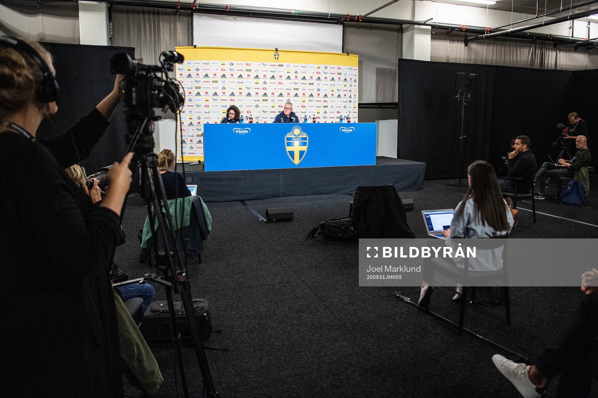 Head coach Janne Andersson of the Swedish national football