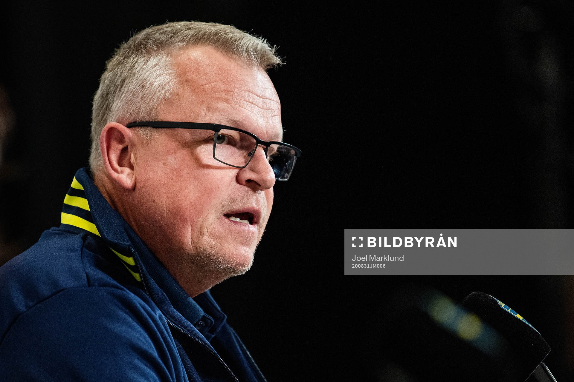 Head coach Janne Andersson of the Swedish national football