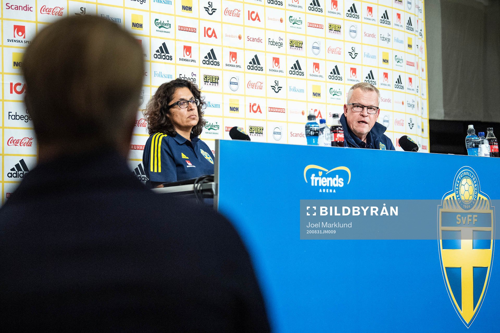 Head coach Janne Andersson of the Swedish national football