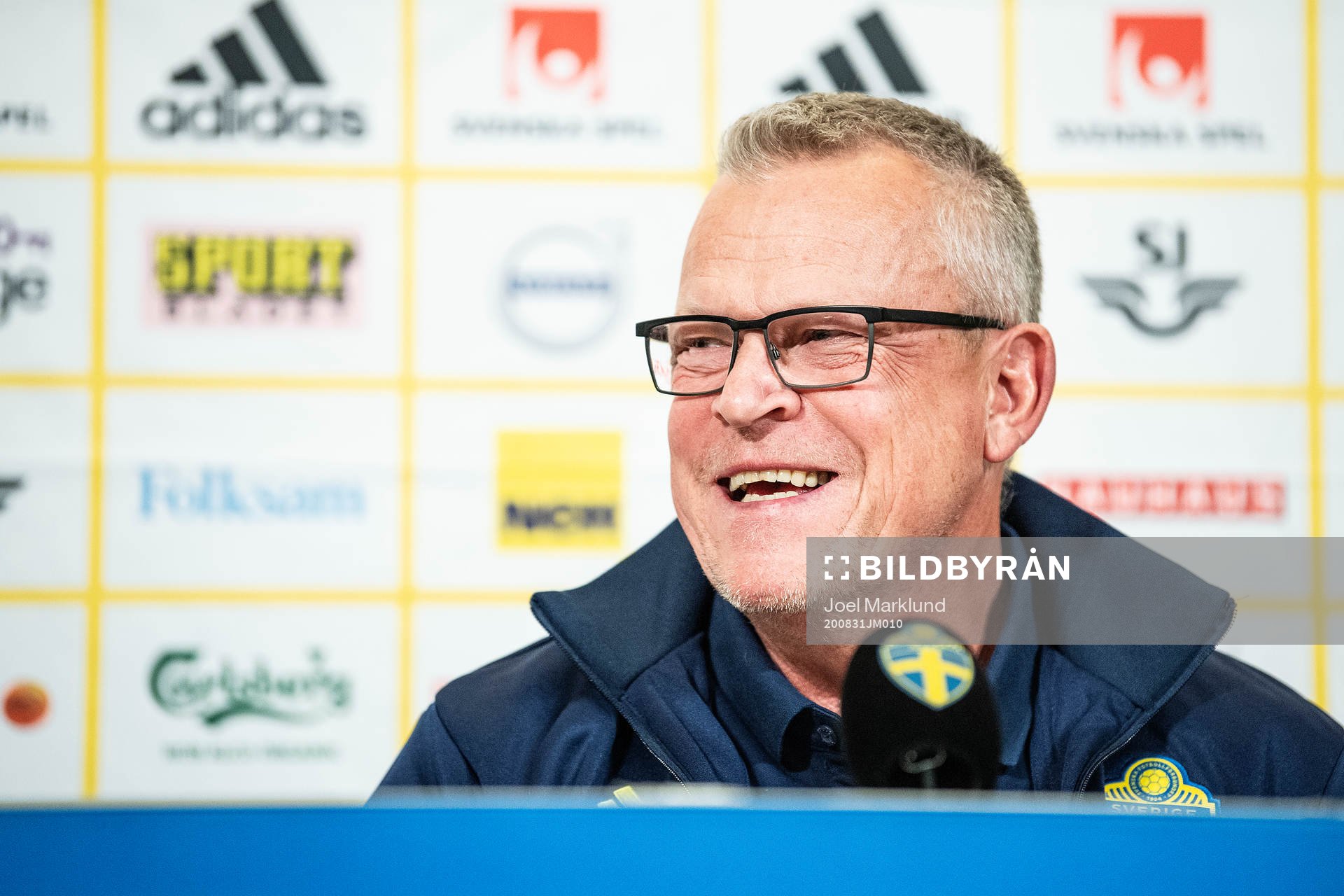 Head coach Janne Andersson of the Swedish national football