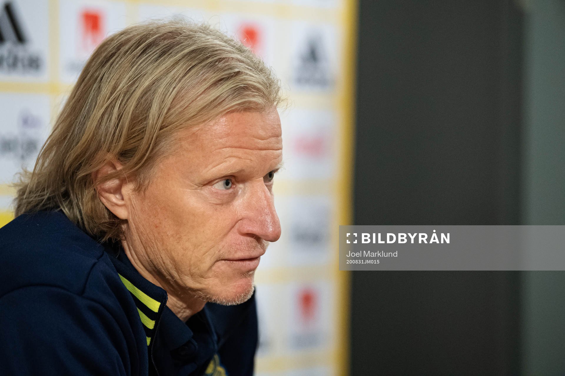 Team manager Stefan Petterson of the Swedish national