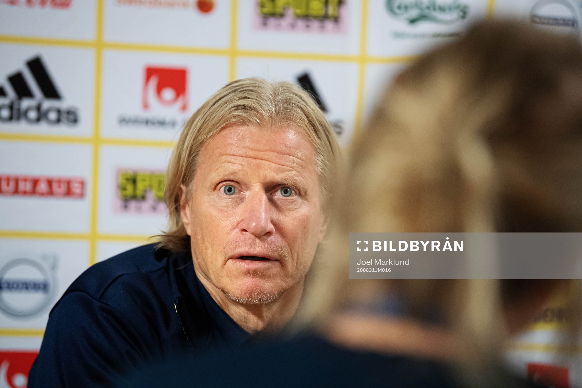 Team manager Stefan Petterson of the Swedish national