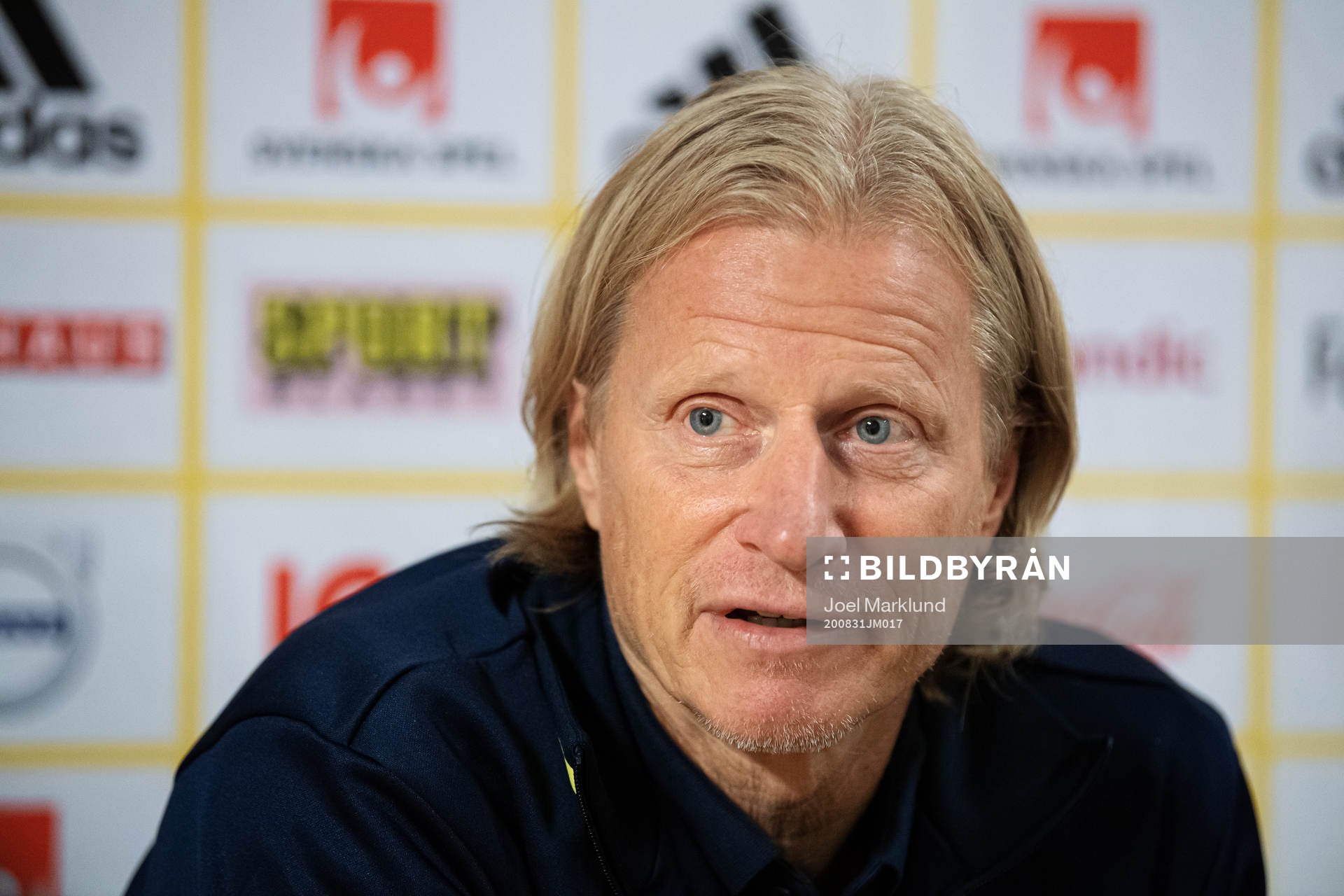 Team manager Stefan Petterson of the Swedish national