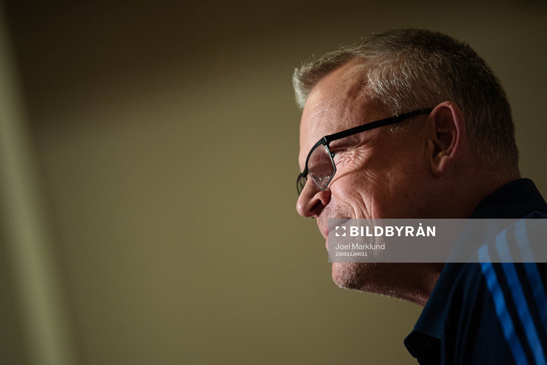 Head coach Janne Andersson of the Swedish national football
