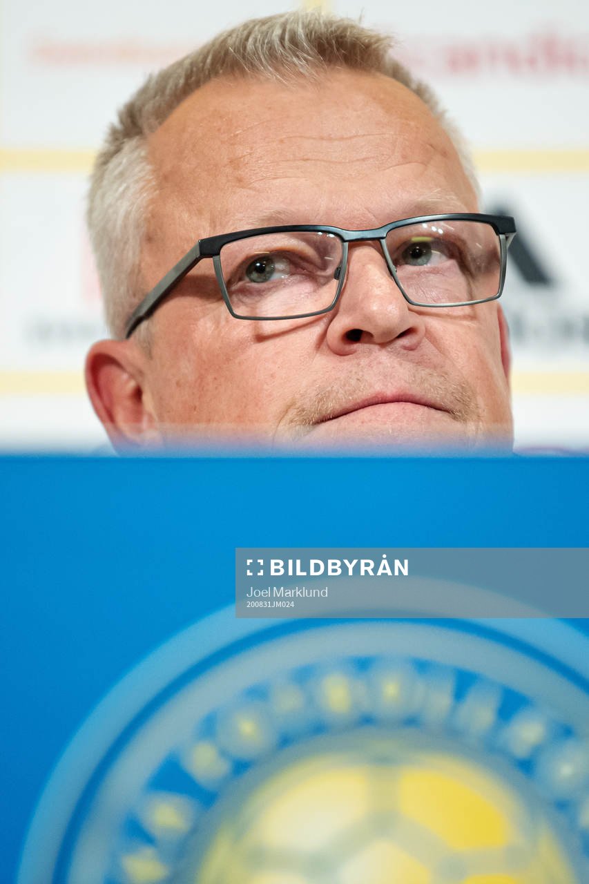 Head coach Janne Andersson of the Swedish national football