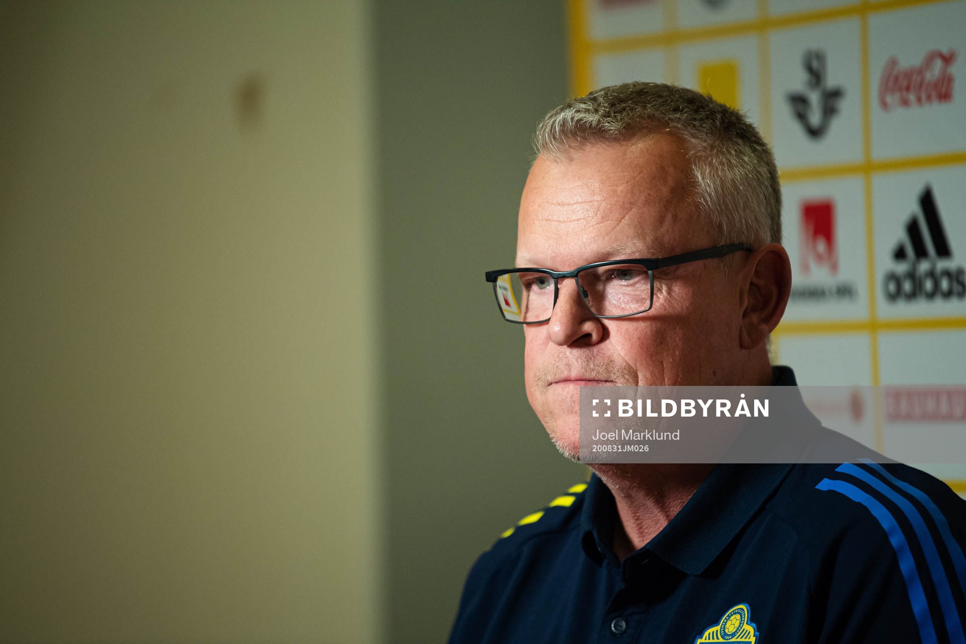 Head coach Janne Andersson of the Swedish national football