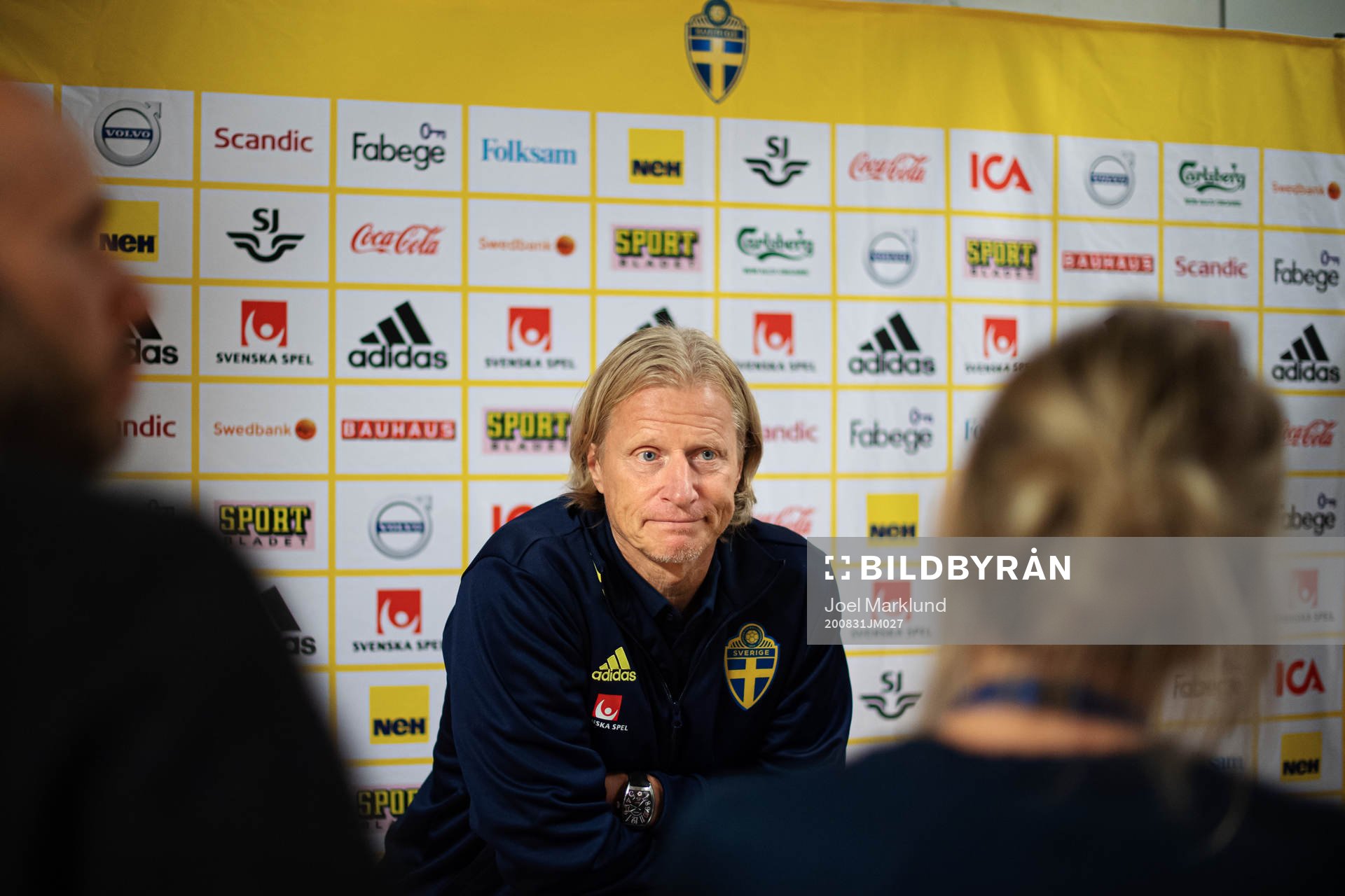Team manager Stefan Petterson of the Swedish national