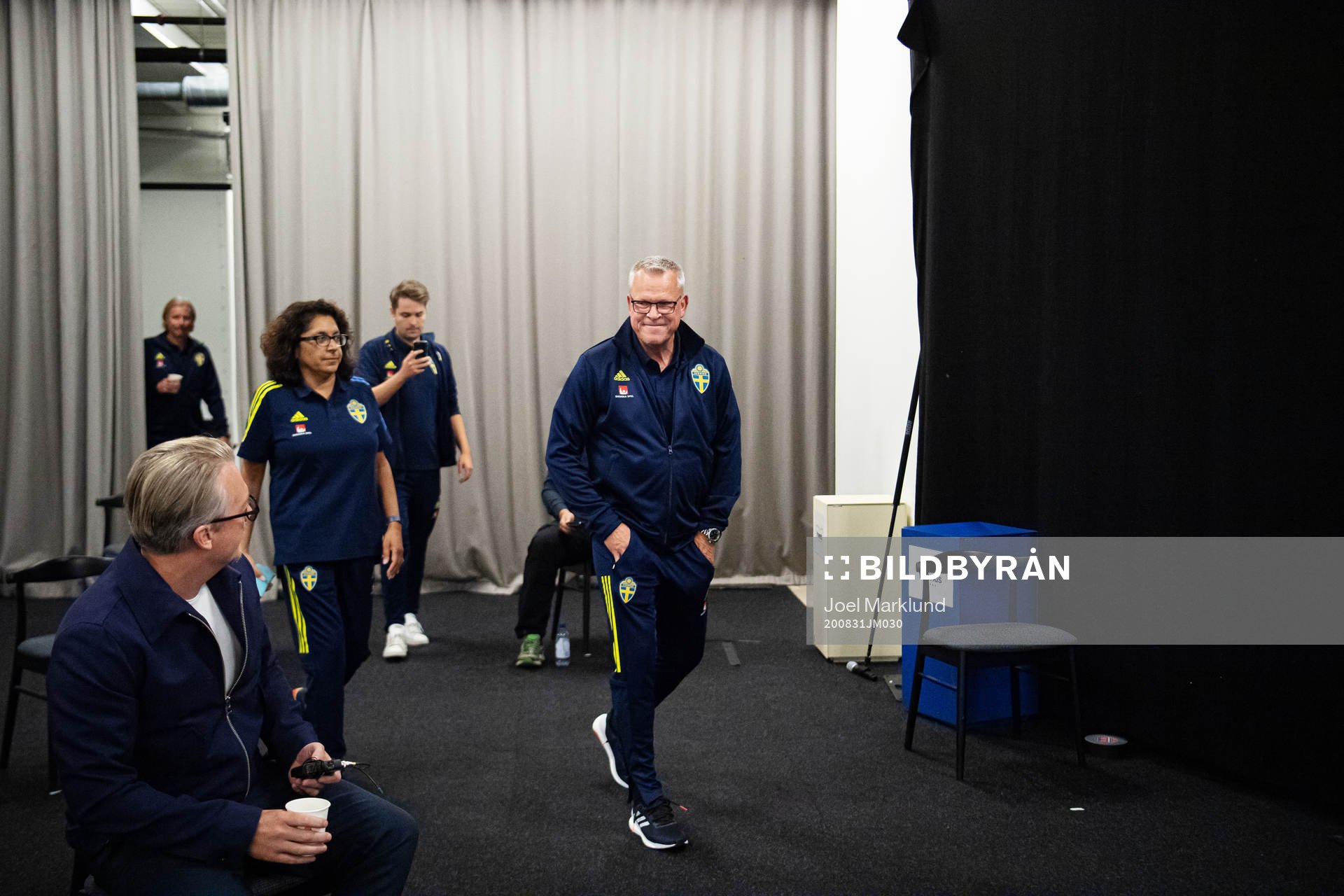 Head coach Janne Andersson of the Swedish national football