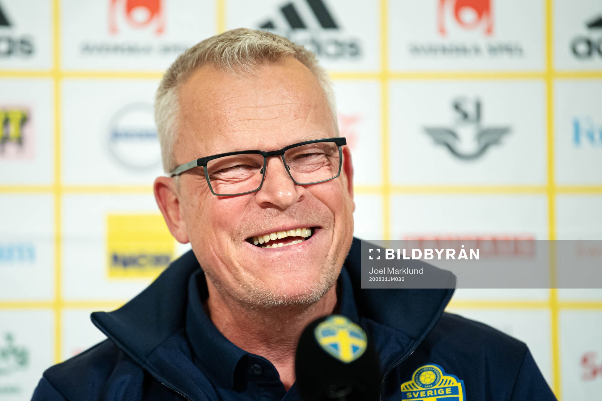 Head coach Janne Andersson of the Swedish national football