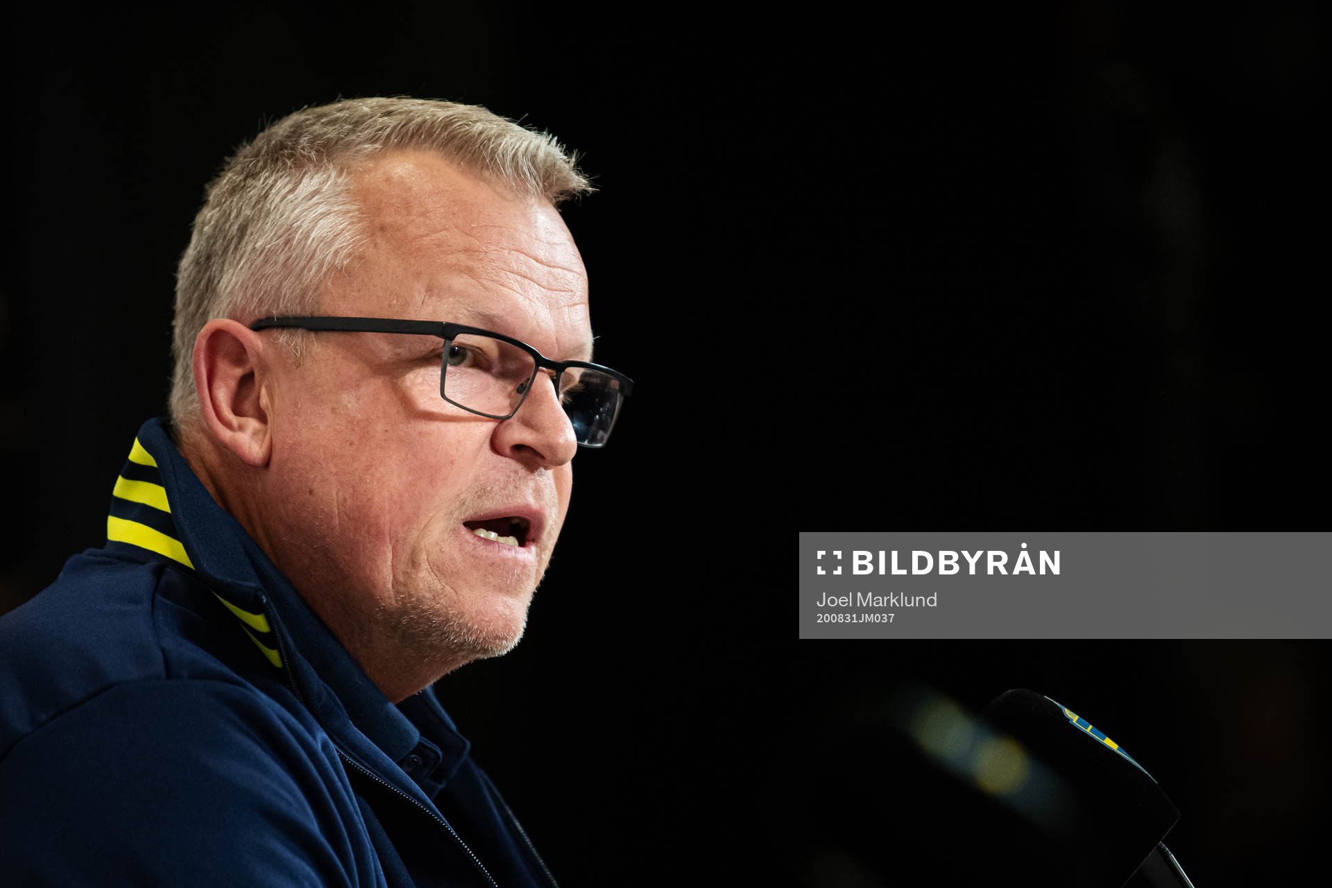 Head coach Janne Andersson of the Swedish national football