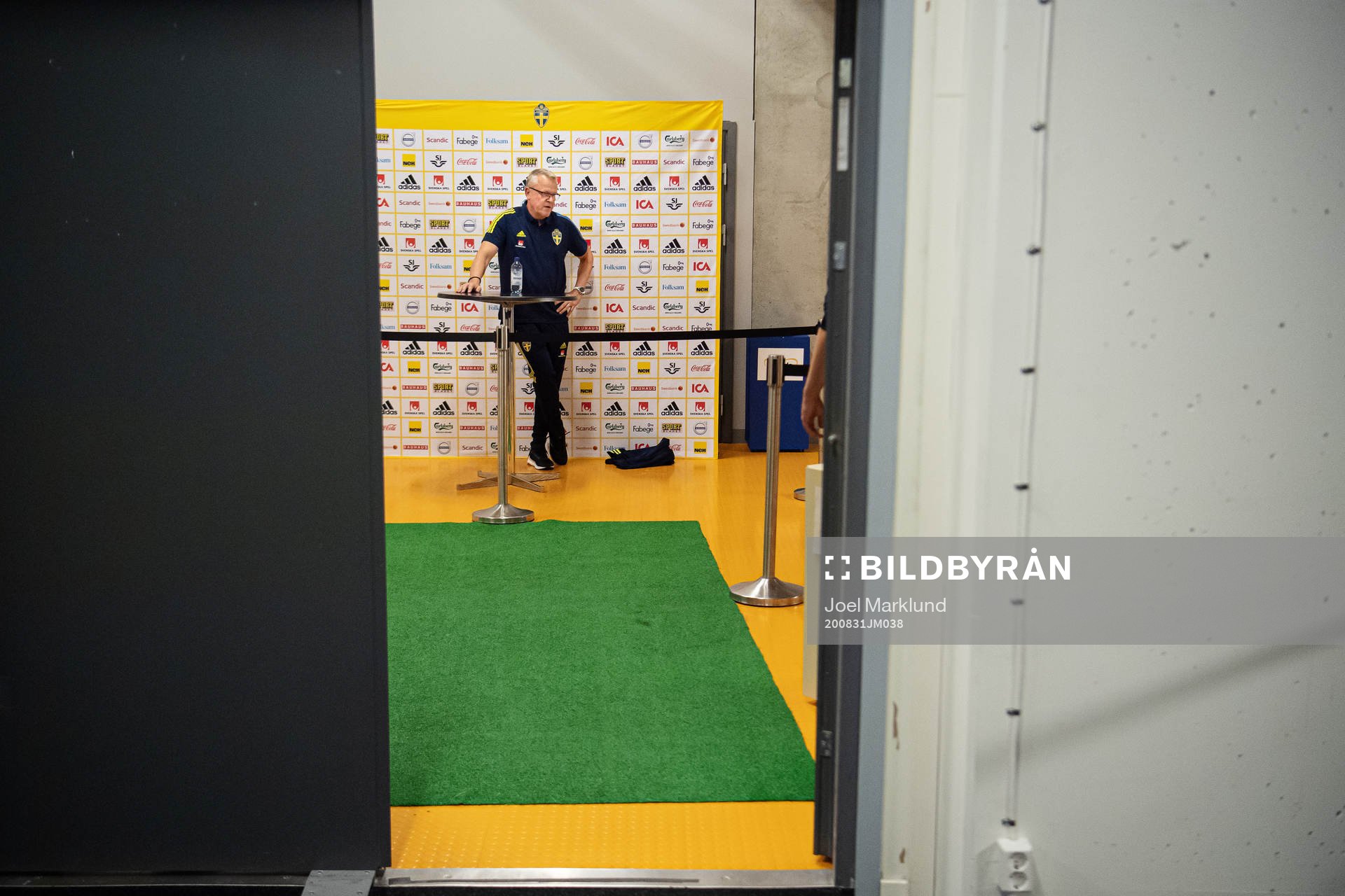 Head coach Janne Andersson of the Swedish national football