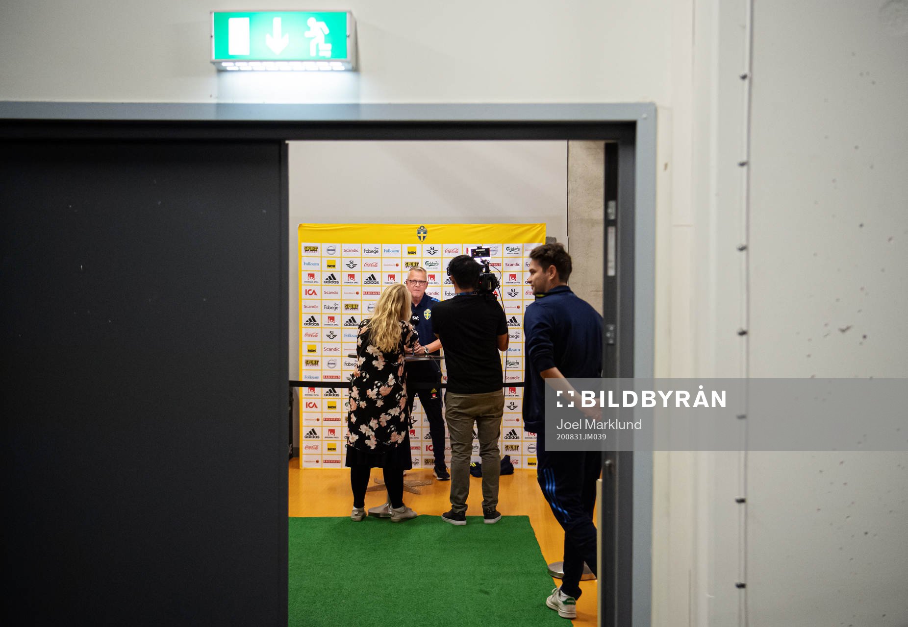 Head coach Janne Andersson of the Swedish national football