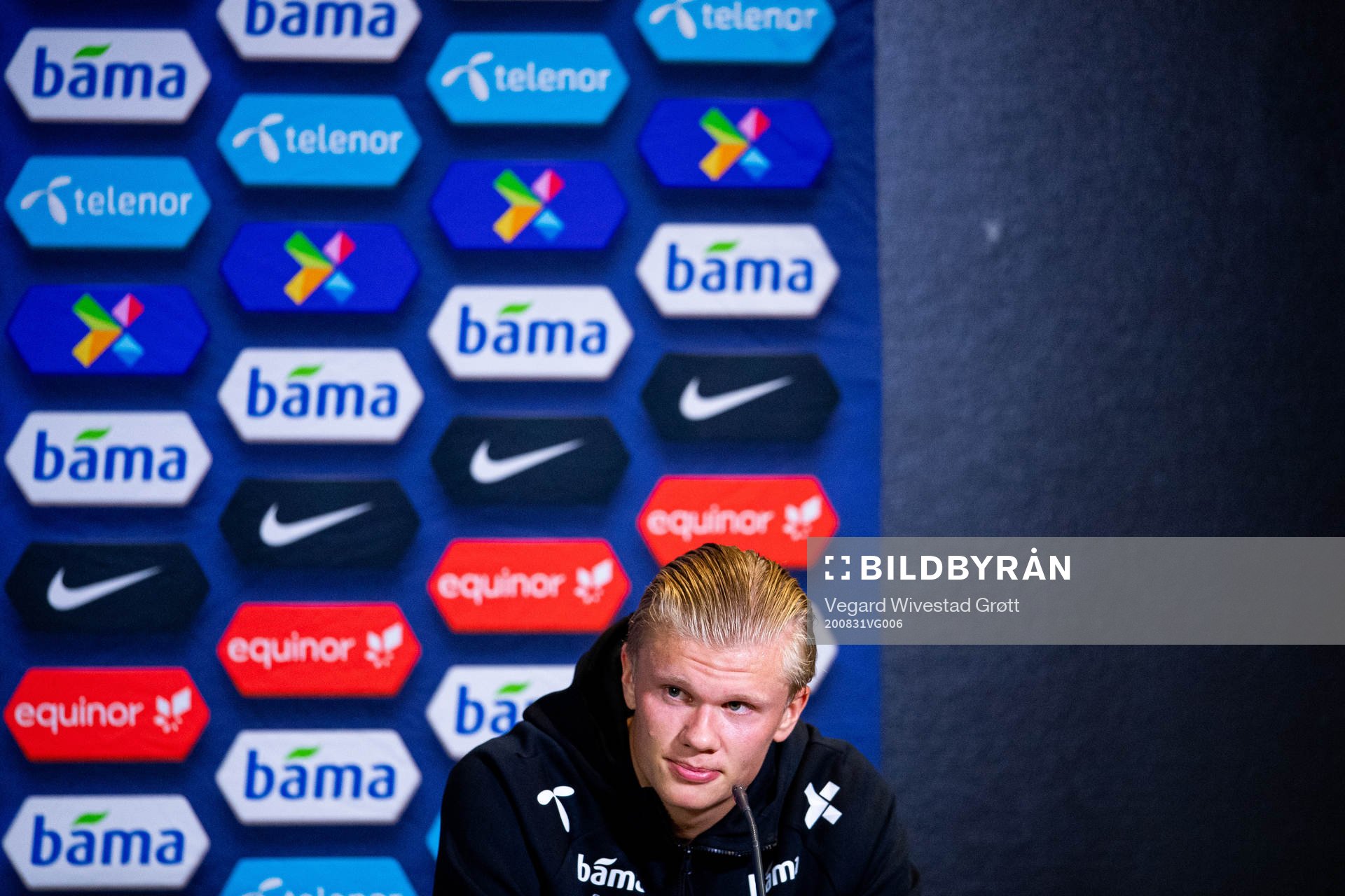 Erling Braut Haaland of the Norwegian national football team