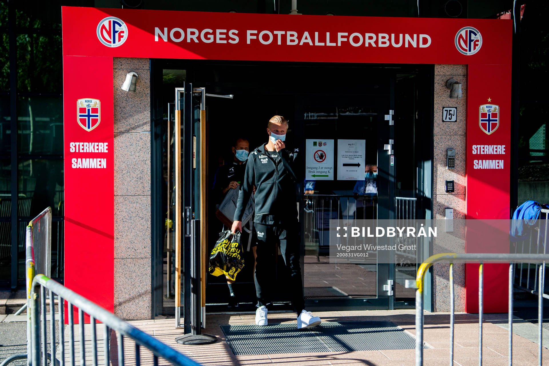 Erling Braut Haaland of the Norwegian national football team