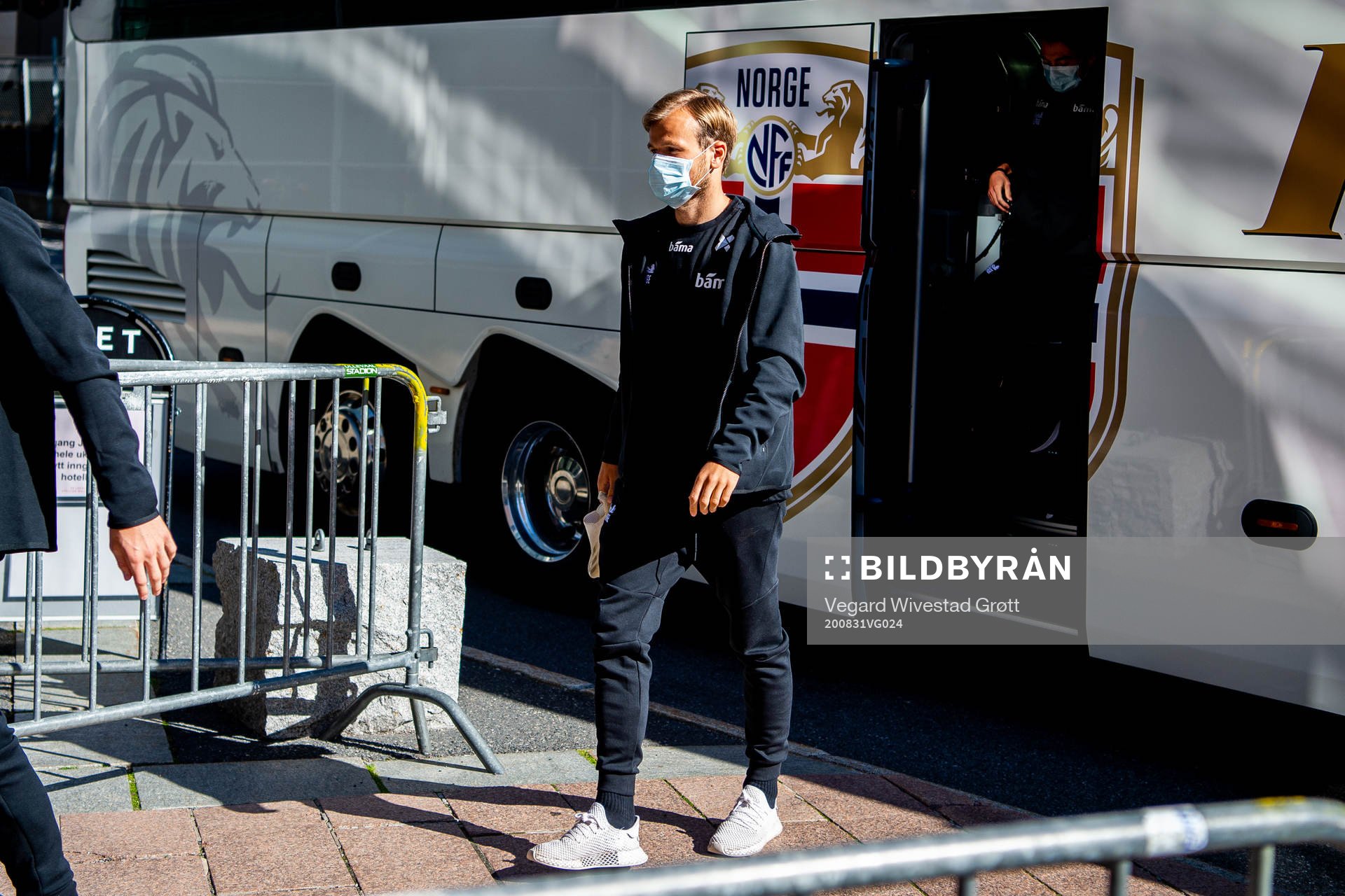 Iver Fossum of the Norwegian national football team