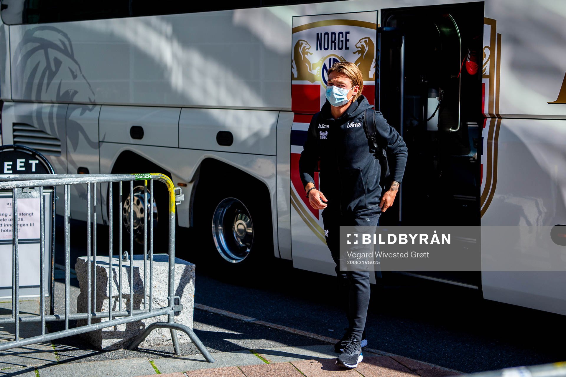 Patrick Berg of the Norwegian national football team