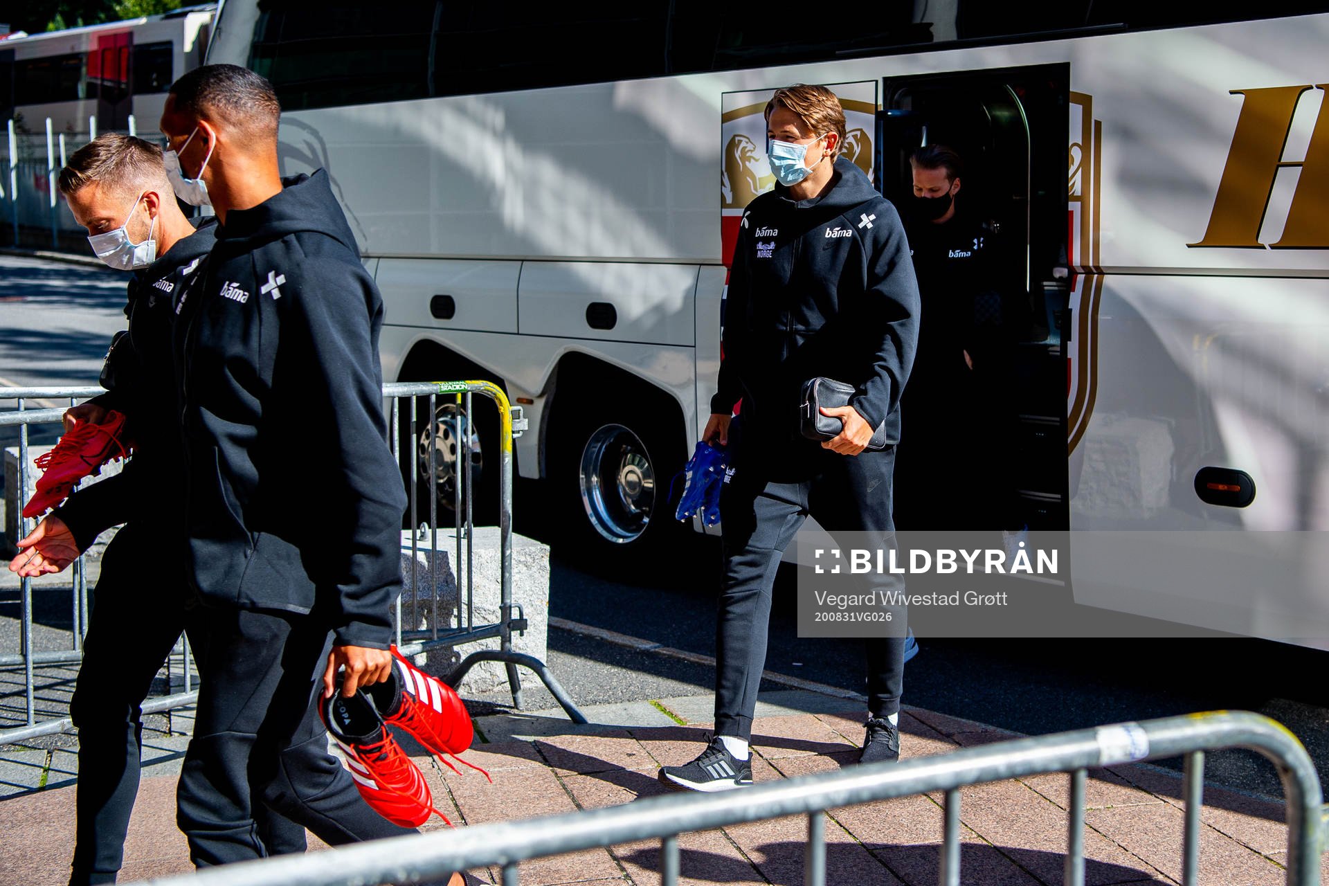 Sander Berge of the Norwegian national football team