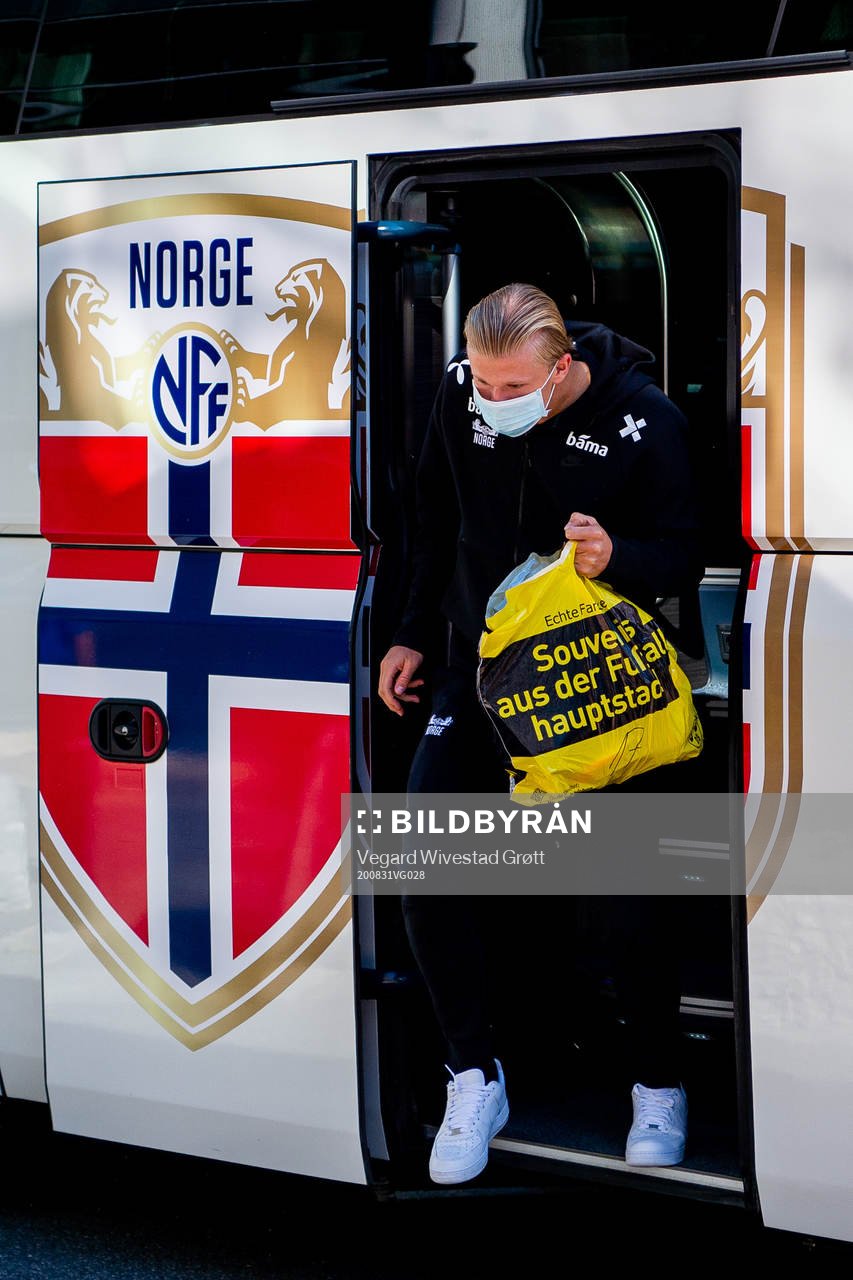 Erling Braut Haaland of the Norwegian national football team