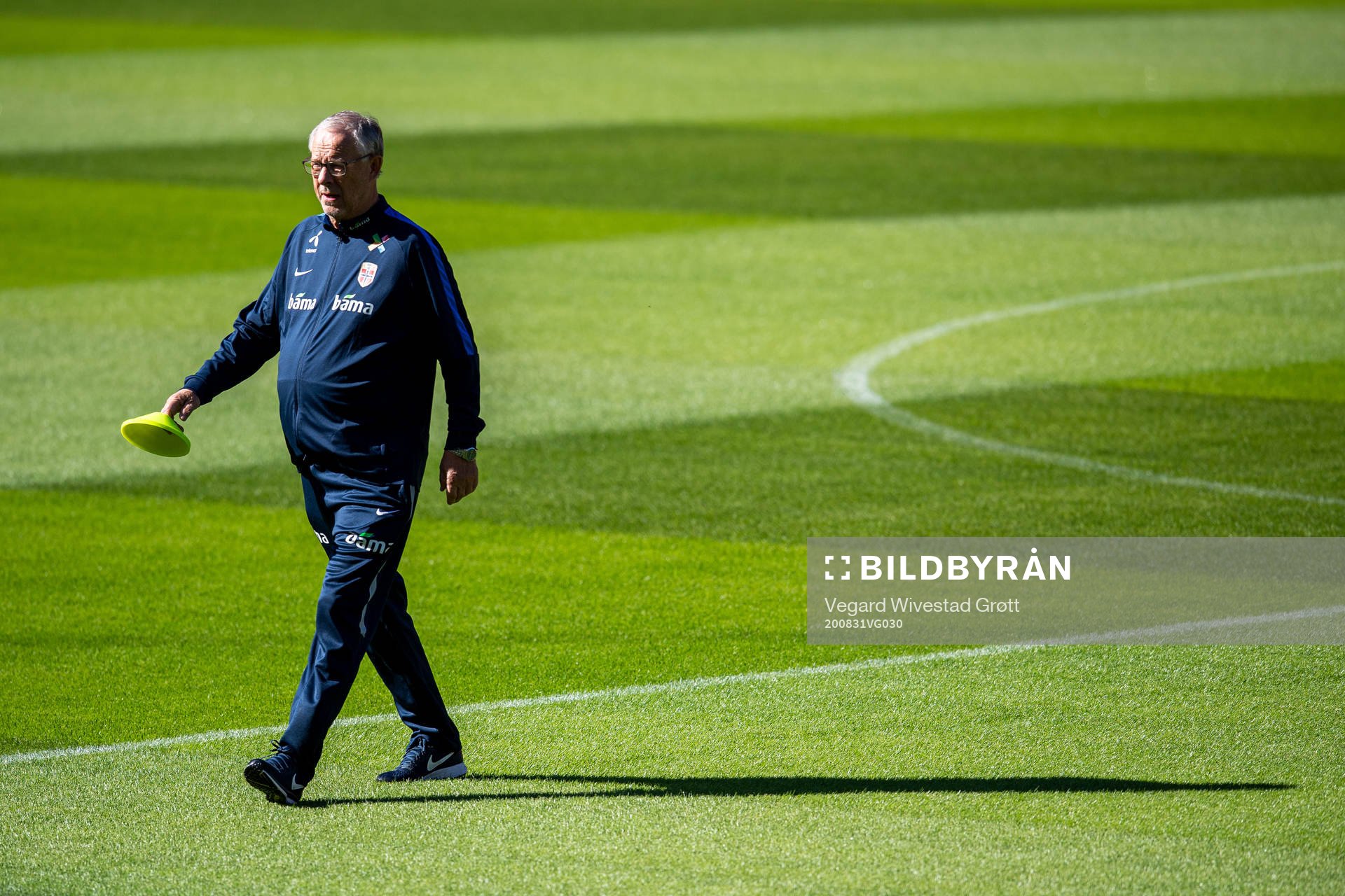 Lars Lagerbäck, head coach of Norway