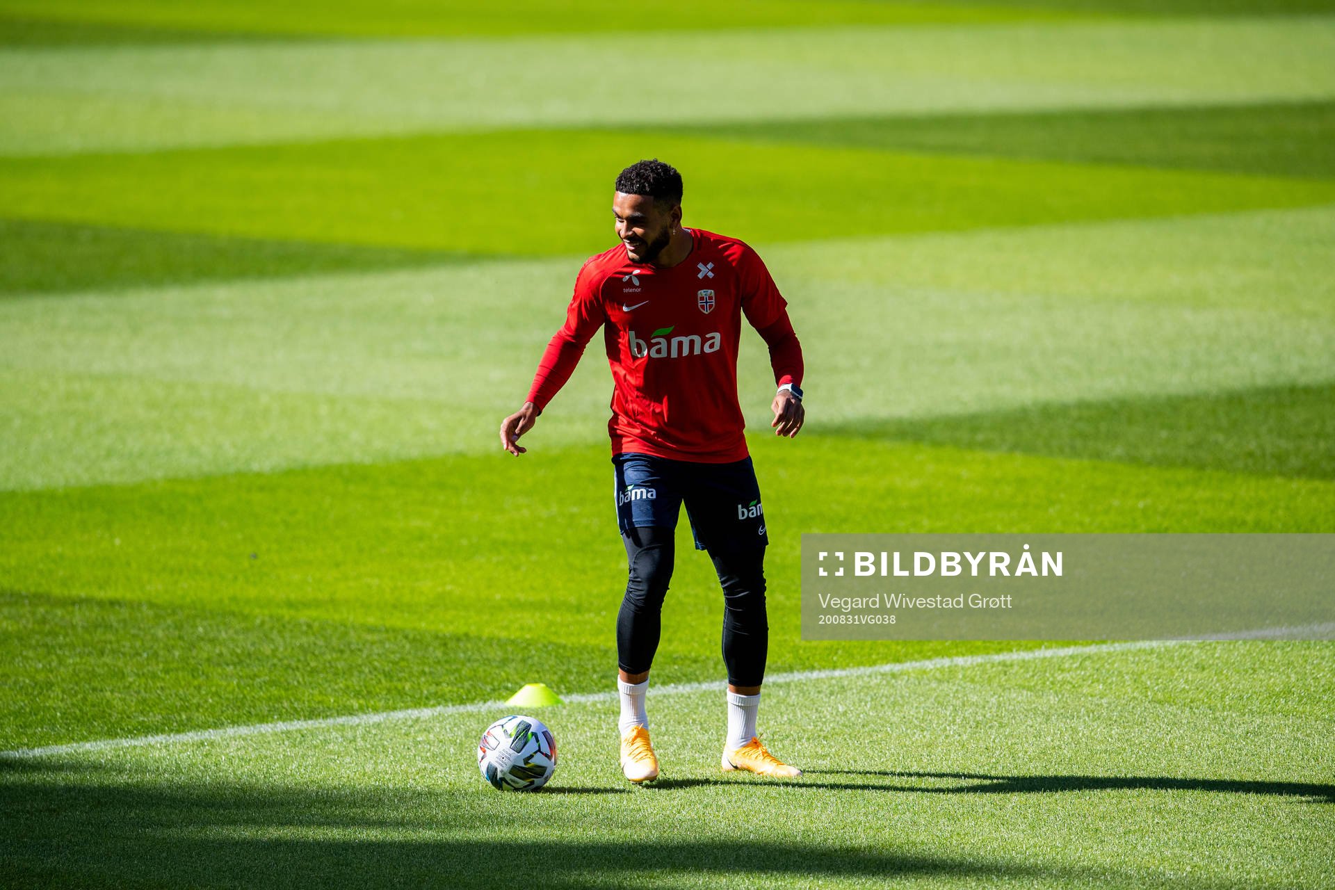 Joshua King of the Norwegian national football team