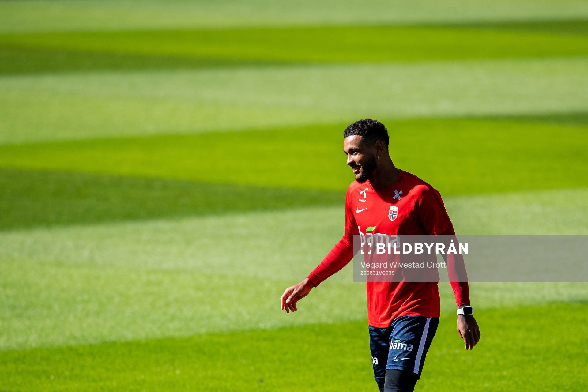 Joshua King of the Norwegian national football team
