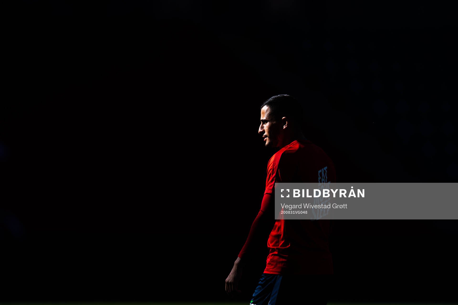 Omar Elabdellaoui of the Norwegian national football team