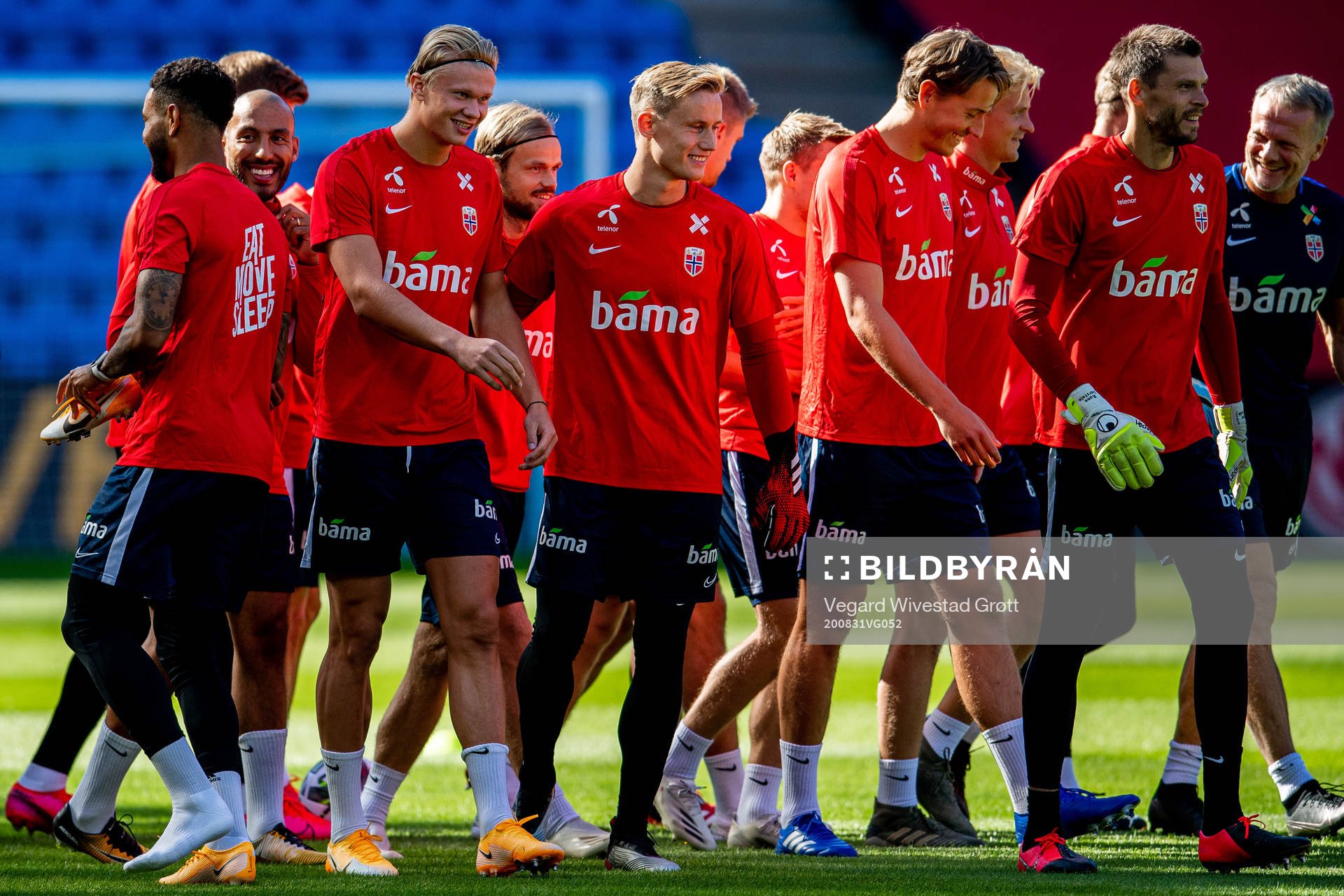 Erling Braut Haaland of the Norwegian national football team