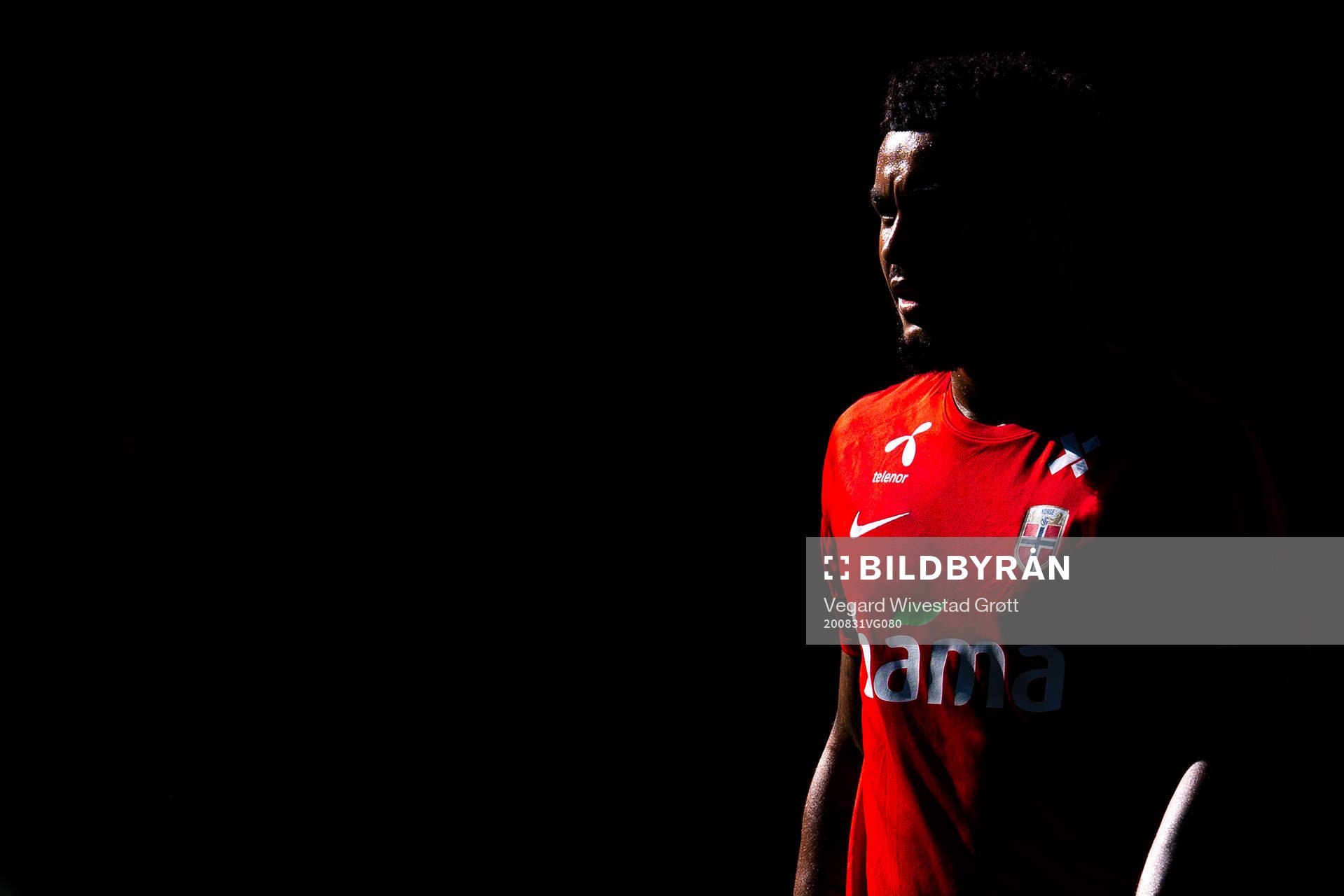 Joshua King of the Norwegian national football team