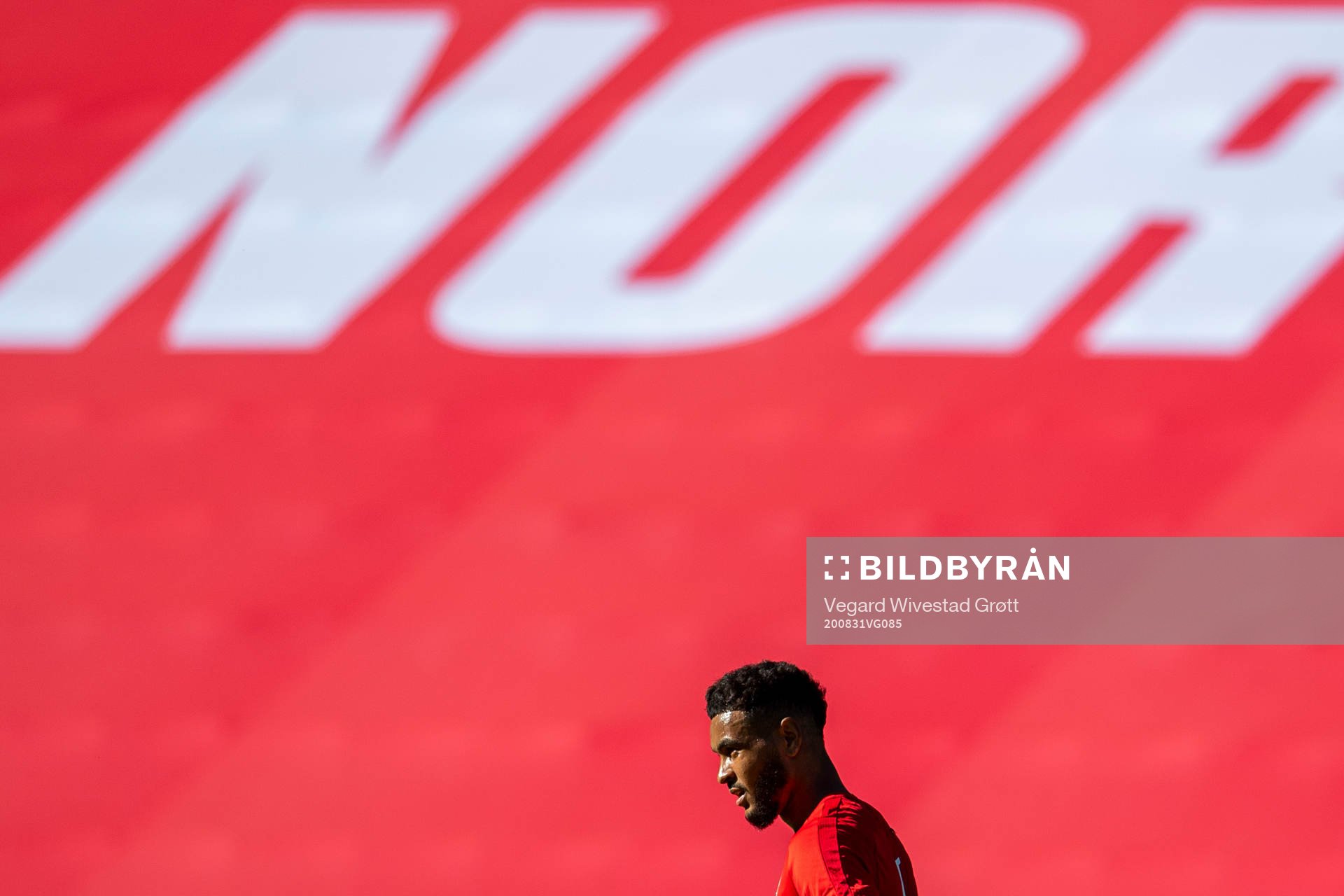 Joshua King of the Norwegian national football team