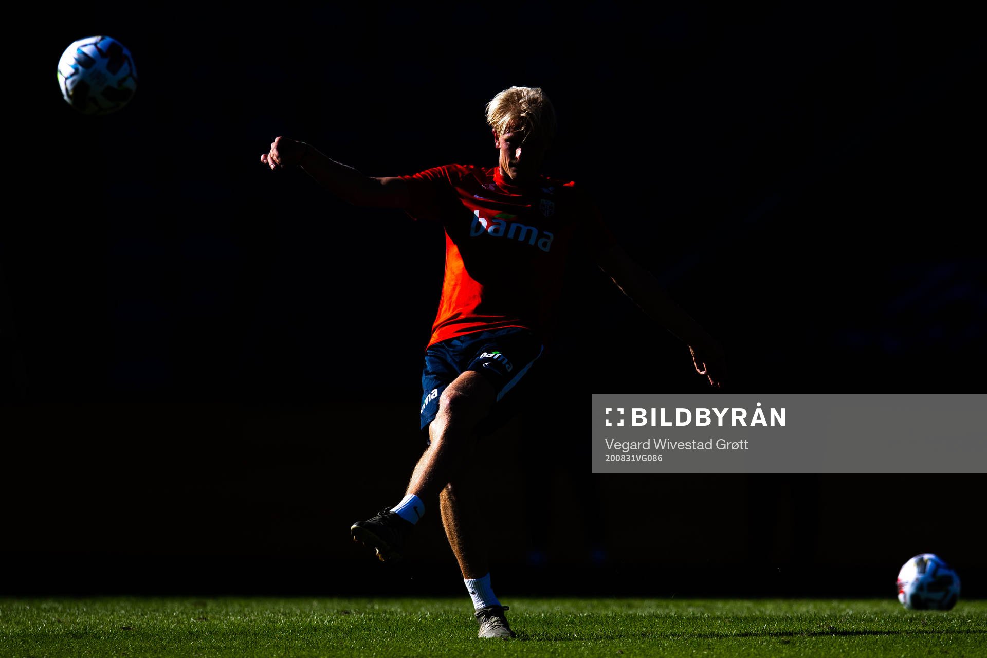 Morten Thorsby of the Norwegian national football team