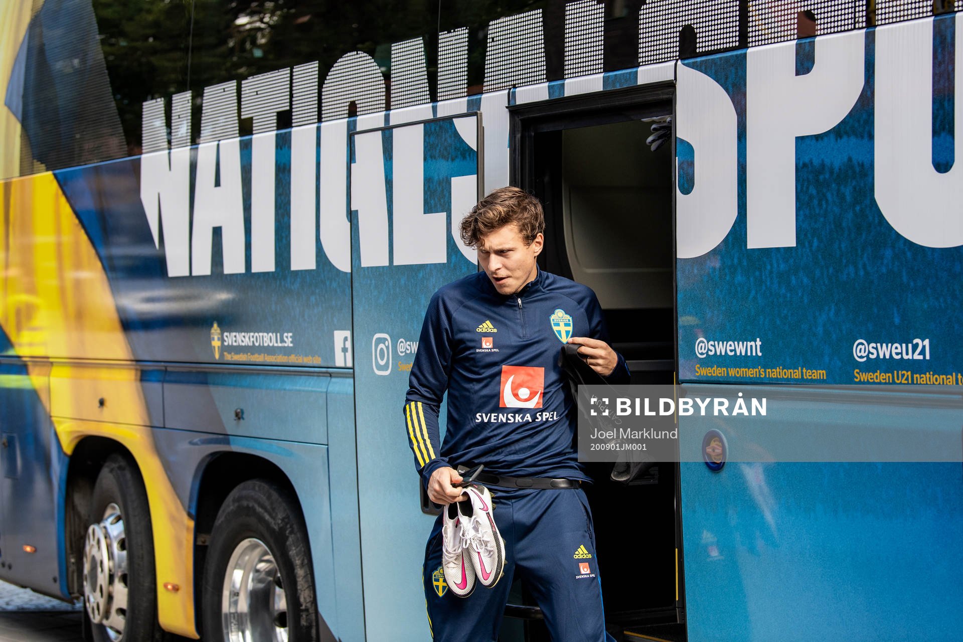Victor Nilsson Lindelöf of the Swedish national football