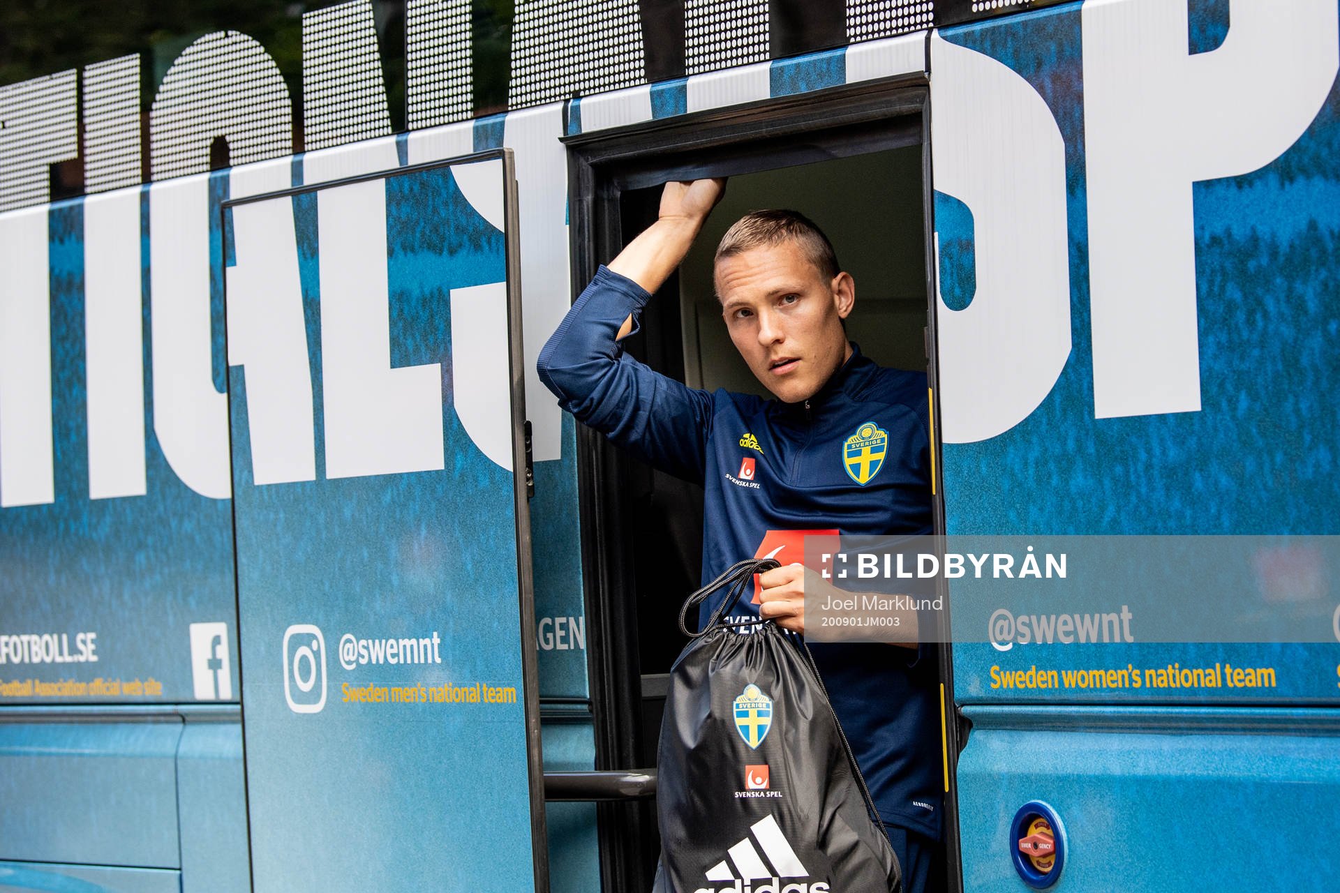 Ludwig Augustinsson of the Swedish national football team